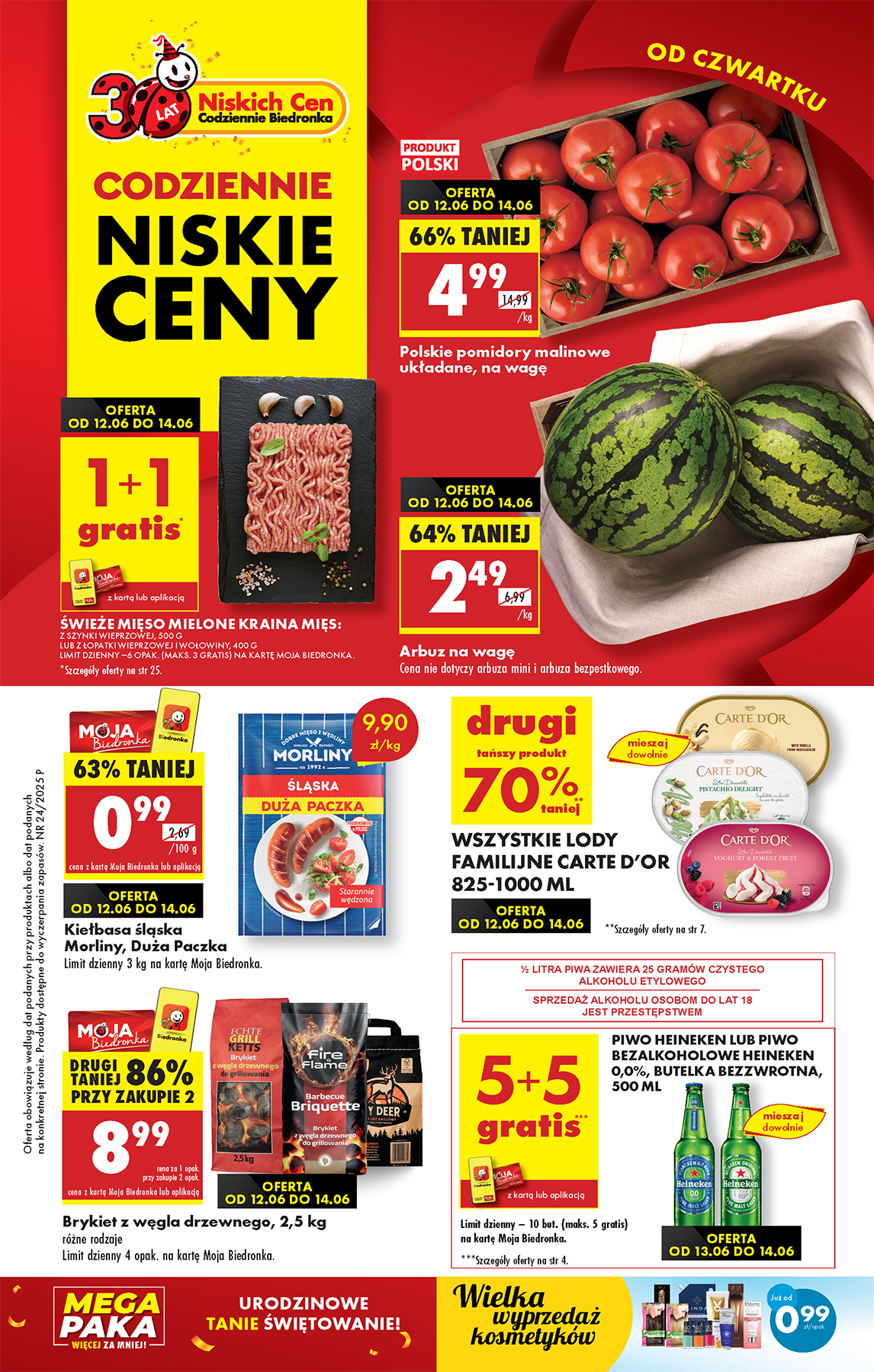 biedronka - Gazetka Biedronka ważna od 12.06. - 18.06. - page: 1 biedronka - Gazetka Biedronka ważna od 12.06. - 18.06. - page: 1