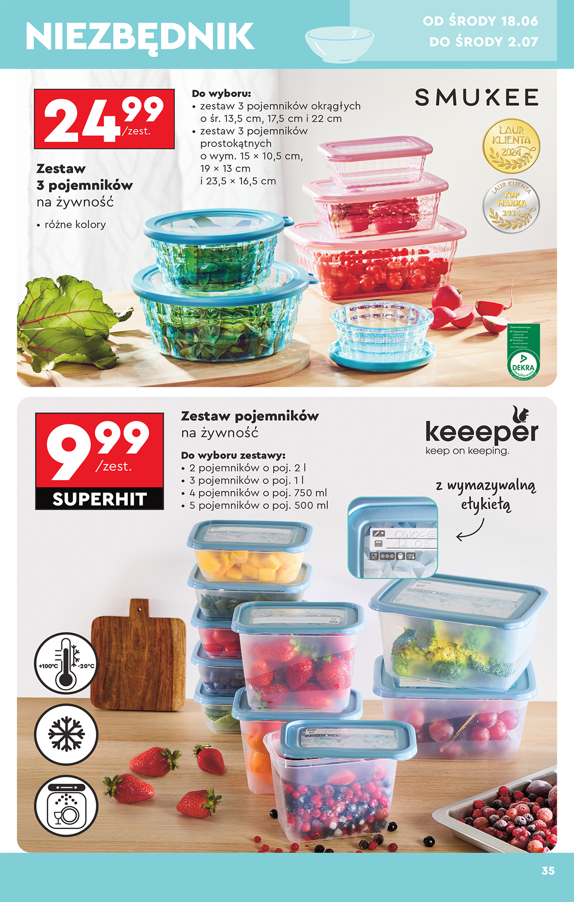 biedronka - Gazetka Biedronka - Okazje tygodnia ważna od 14.06. - 20.06. - page: 37 biedronka - Gazetka Biedronka - Okazje tygodnia ważna od 14.06. - 20.06. - page: 37