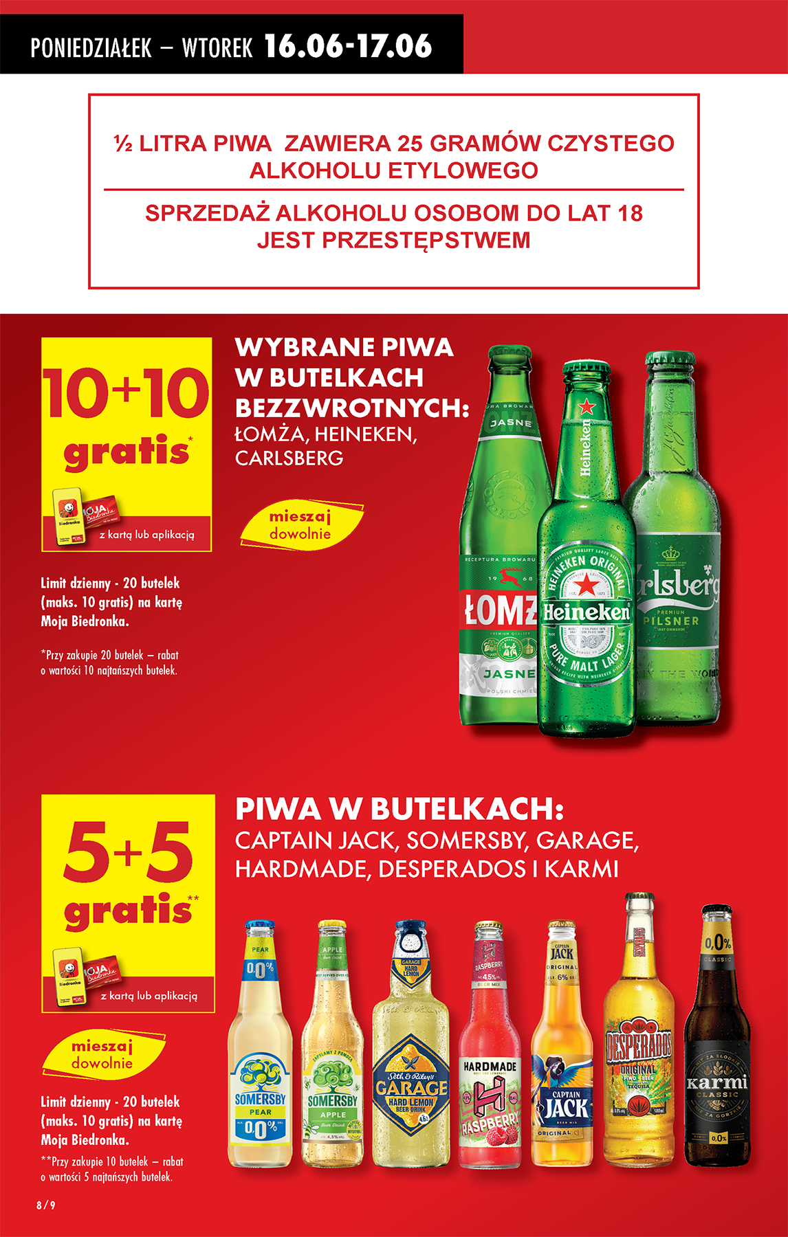 biedronka - Gazetka Biedronka ważna od 16.06. - 21.06. - page: 12 biedronka - Gazetka Biedronka ważna od 16.06. - 21.06. - page: 12