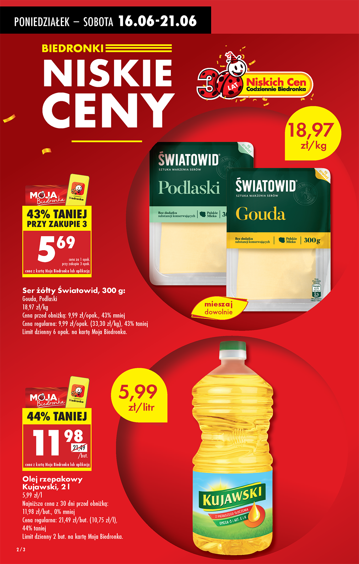 biedronka - Gazetka Biedronka ważna od 16.06. - 21.06. - page: 4 biedronka - Gazetka Biedronka ważna od 16.06. - 21.06. - page: 4