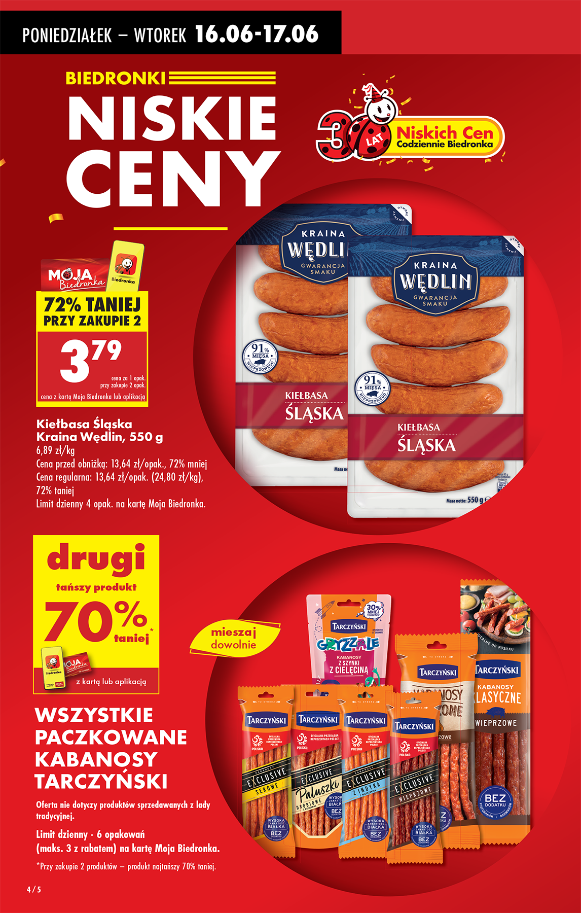 biedronka - Gazetka Biedronka ważna od 16.06. - 21.06. - page: 6 biedronka - Gazetka Biedronka ważna od 16.06. - 21.06. - page: 6