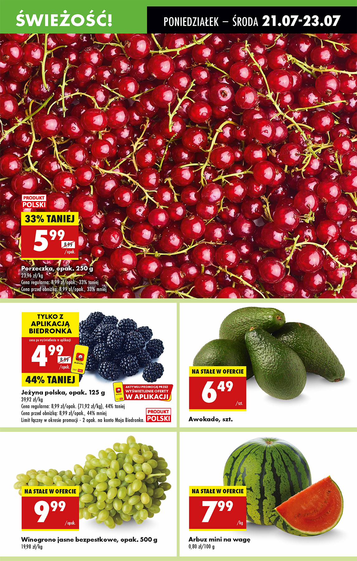 biedronka - Gazetka Biedronka ważna od 21.07. - 26.07. - page: 23 biedronka - Gazetka Biedronka ważna od 21.07. - 26.07. - page: 23