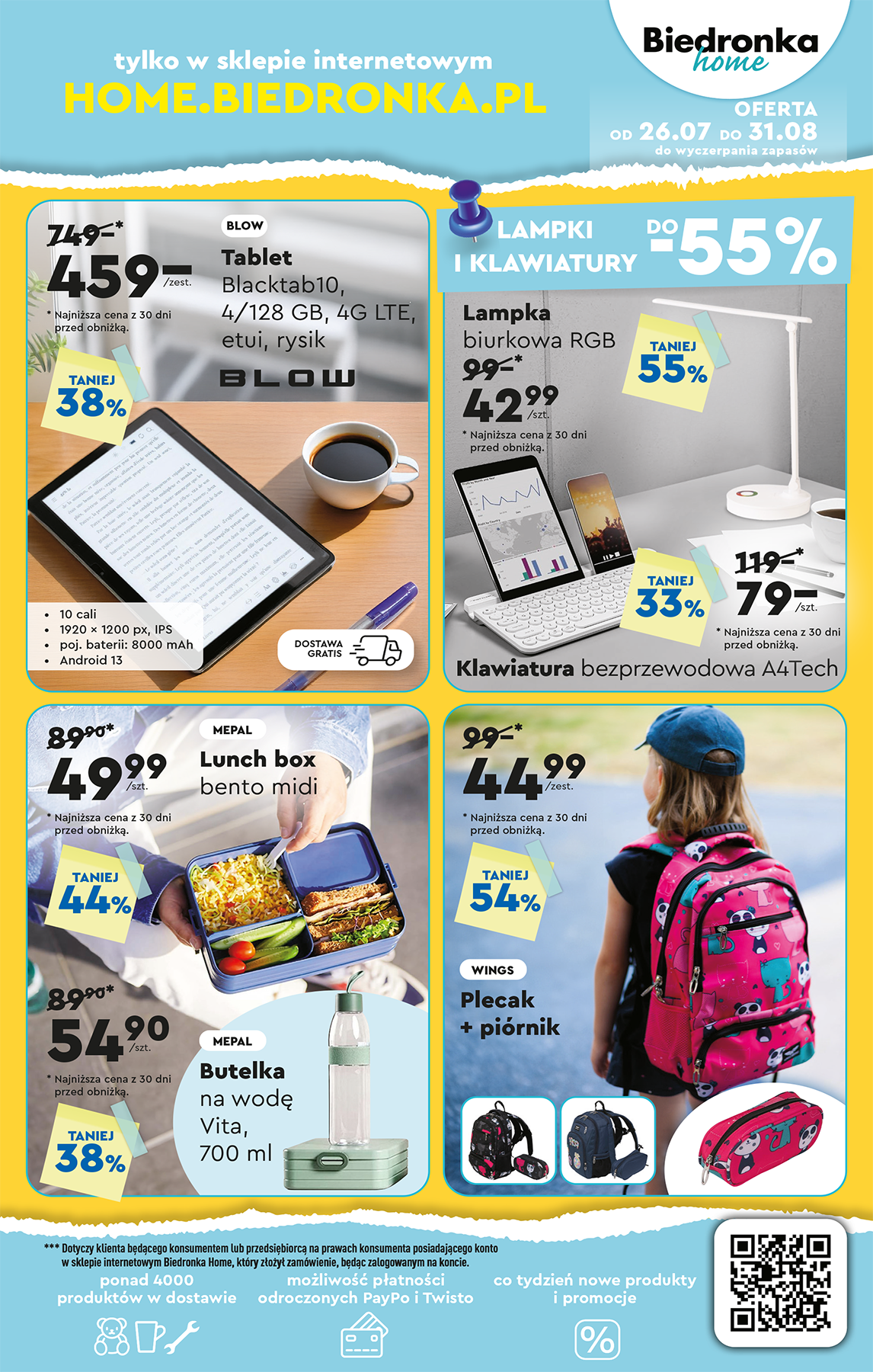 biedronka - Gazetka Biedronka - Hity i inspiracje ważna od 28.07. - 09.08. - page: 37 biedronka - Gazetka Biedronka - Hity i inspiracje ważna od 28.07. - 09.08. - page: 37
