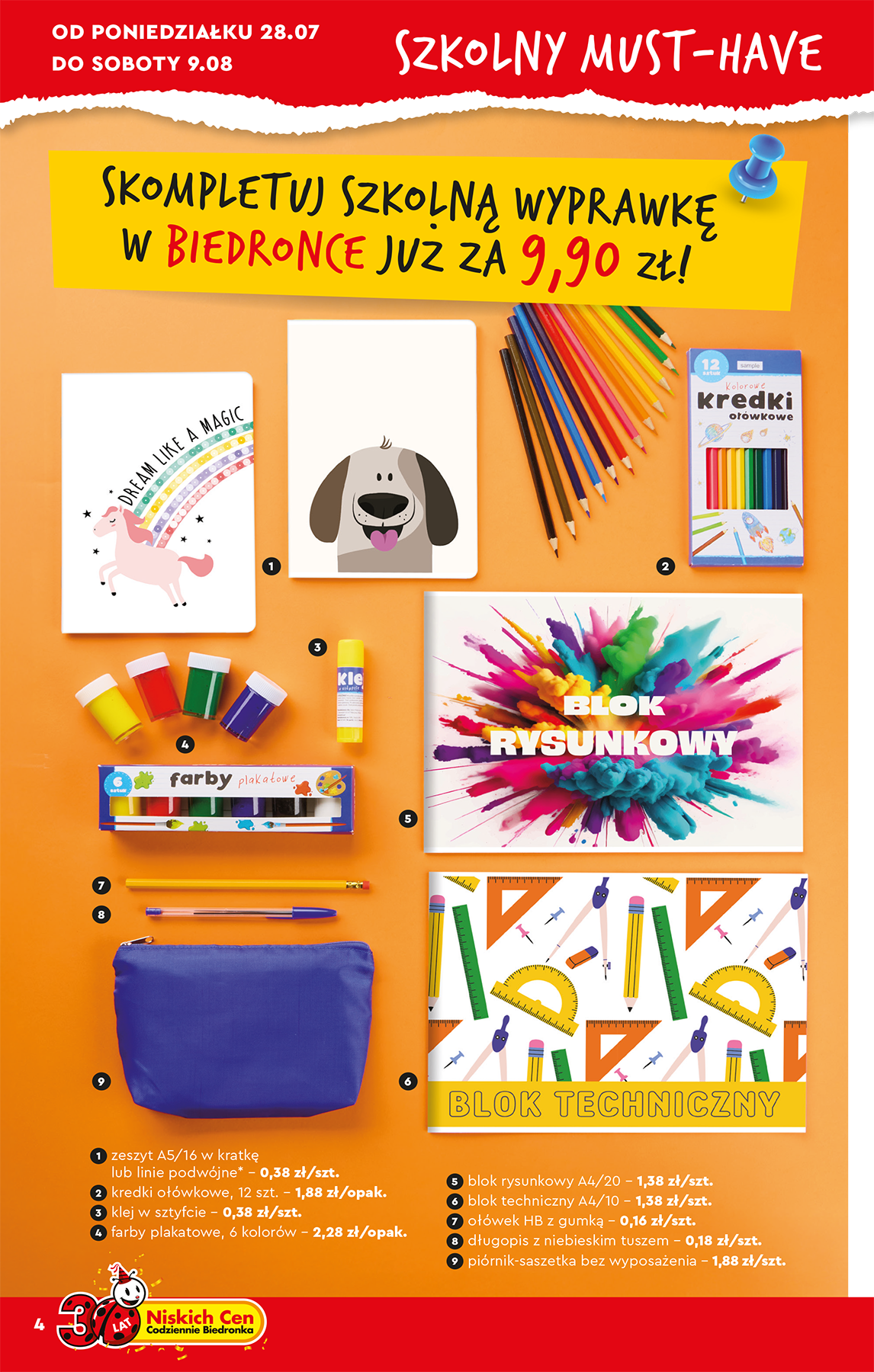 biedronka - Gazetka Biedronka - Hity i inspiracje ważna od 28.07. - 09.08. - page: 8 biedronka - Gazetka Biedronka - Hity i inspiracje ważna od 28.07. - 09.08. - page: 8
