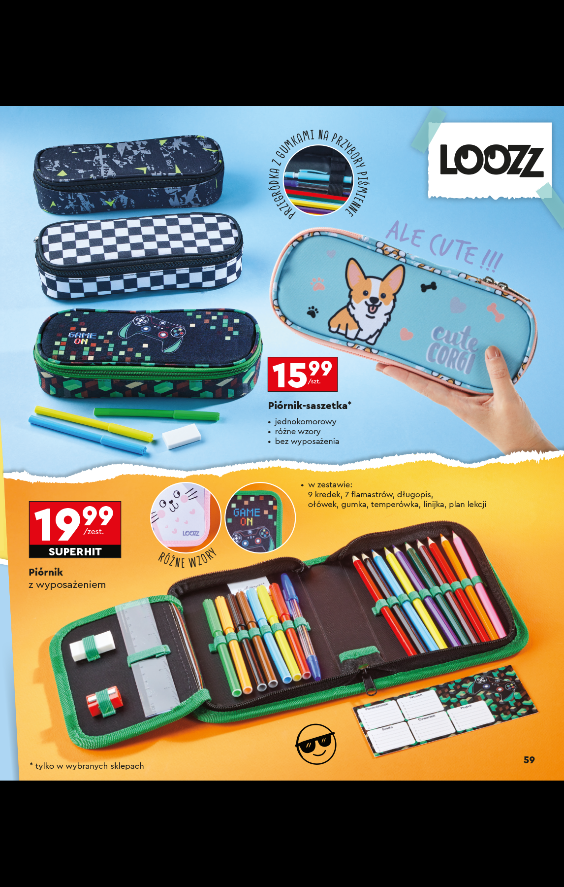 biedronka - Gazetka Biedronka - Szkoła ważna od 28.07. - 31.08. - page: 59 biedronka - Gazetka Biedronka - Szkoła ważna od 28.07. - 31.08. - page: 59