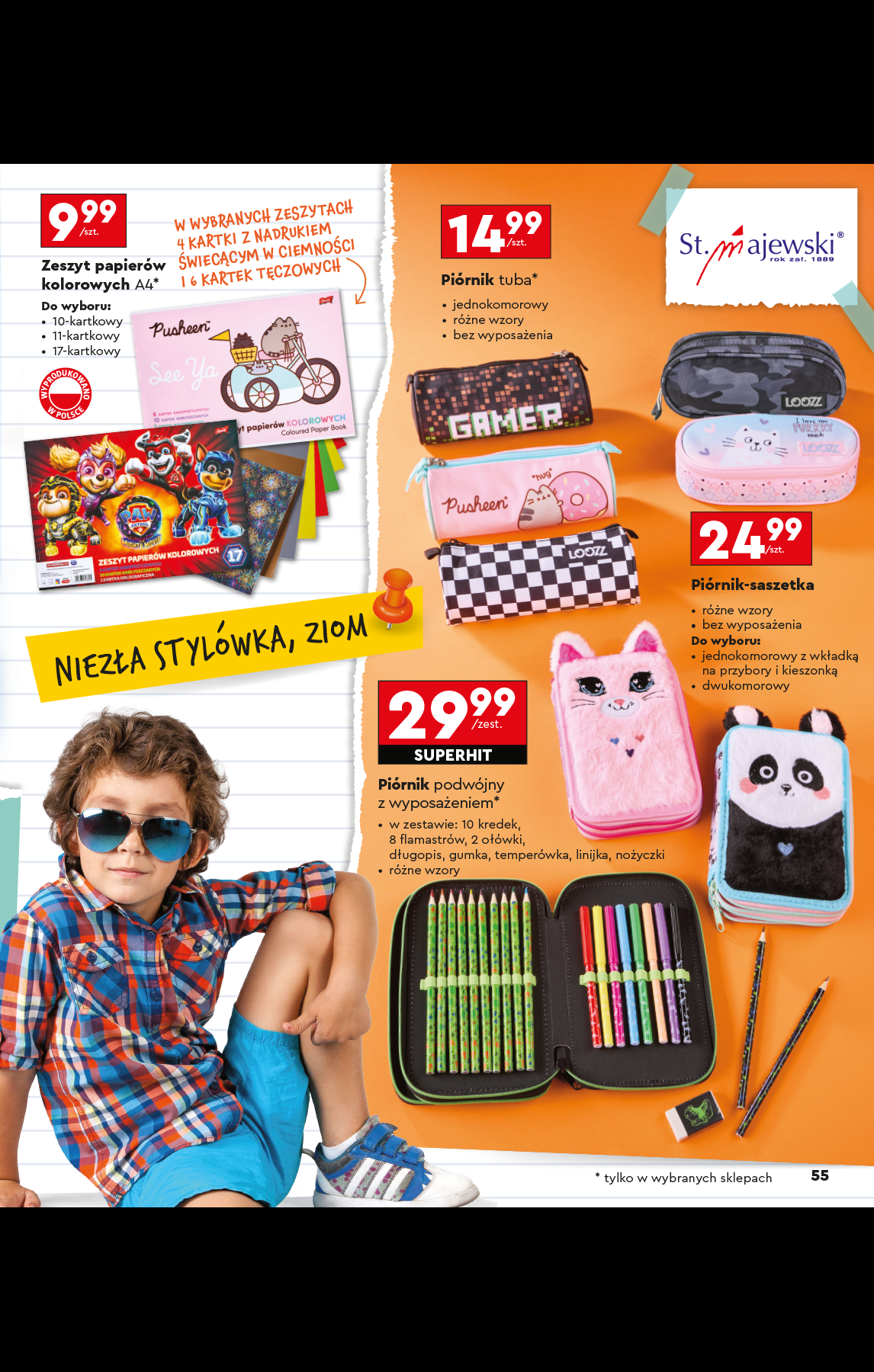 biedronka - Gazetka Biedronka - Szkoła ważna od 28.07. - 31.08. - page: 55 biedronka - Gazetka Biedronka - Szkoła ważna od 28.07. - 31.08. - page: 55