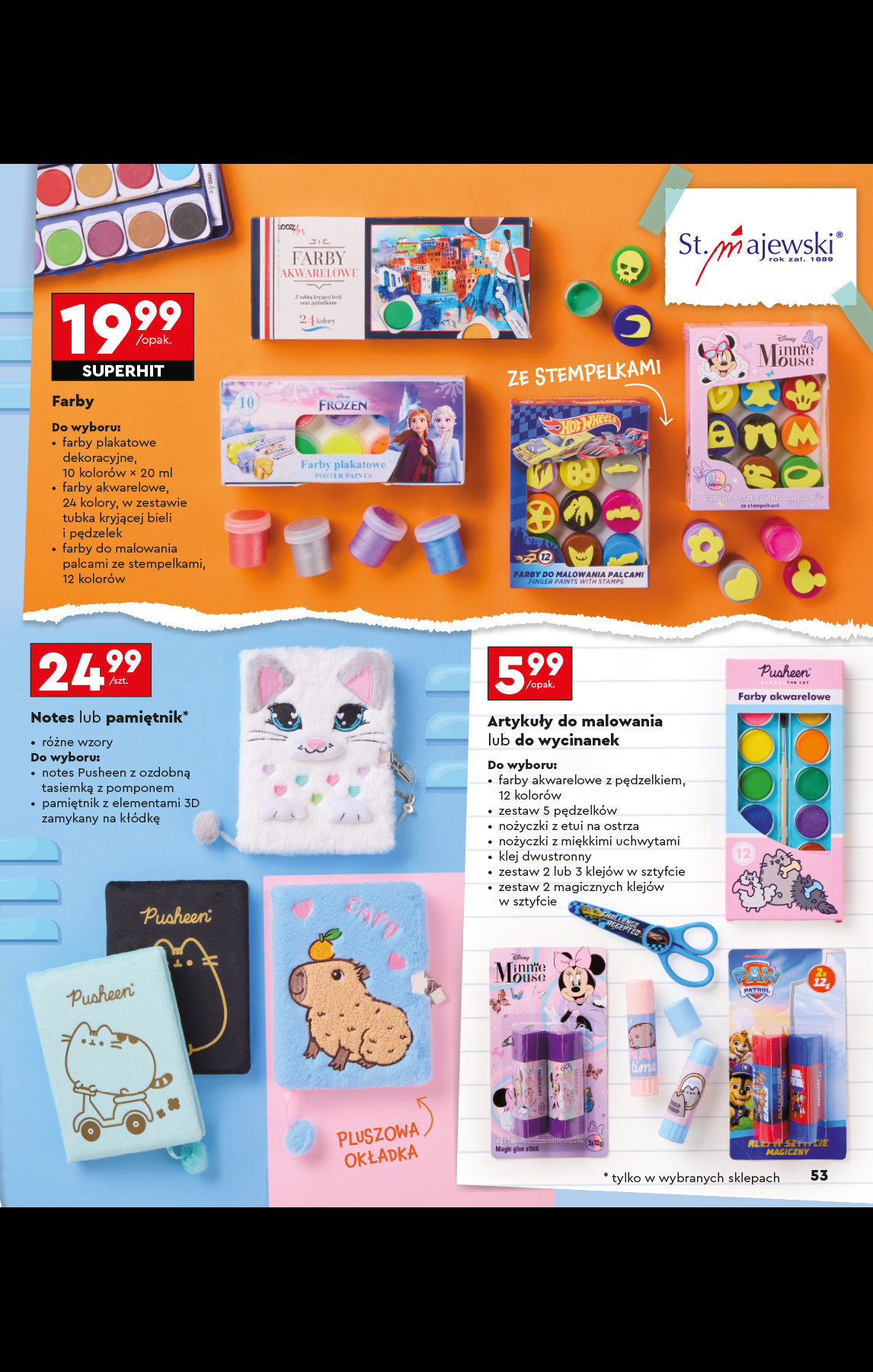 biedronka - Gazetka Biedronka - Szkoła ważna od 28.07. - 31.08. - page: 53 biedronka - Gazetka Biedronka - Szkoła ważna od 28.07. - 31.08. - page: 53