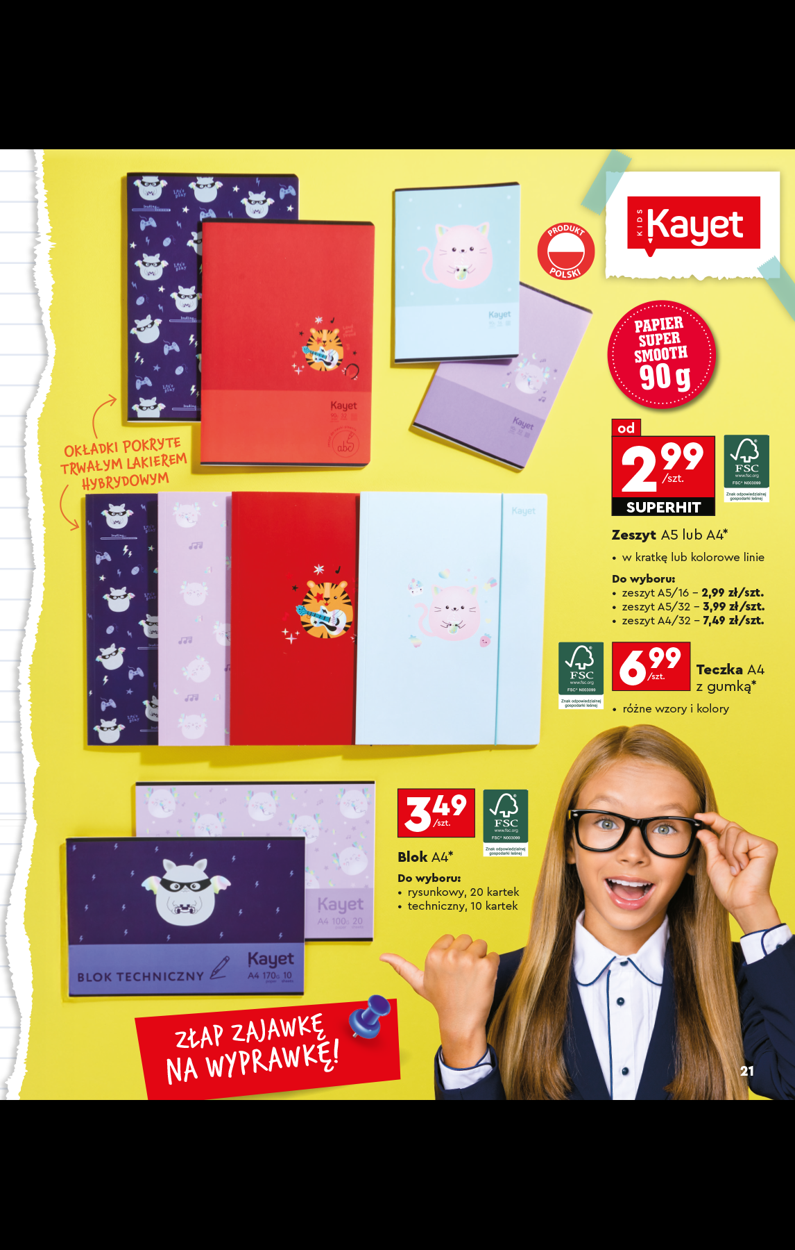 biedronka - Gazetka Biedronka - Szkoła ważna od 28.07. - 31.08. - page: 21 biedronka - Gazetka Biedronka - Szkoła ważna od 28.07. - 31.08. - page: 21
