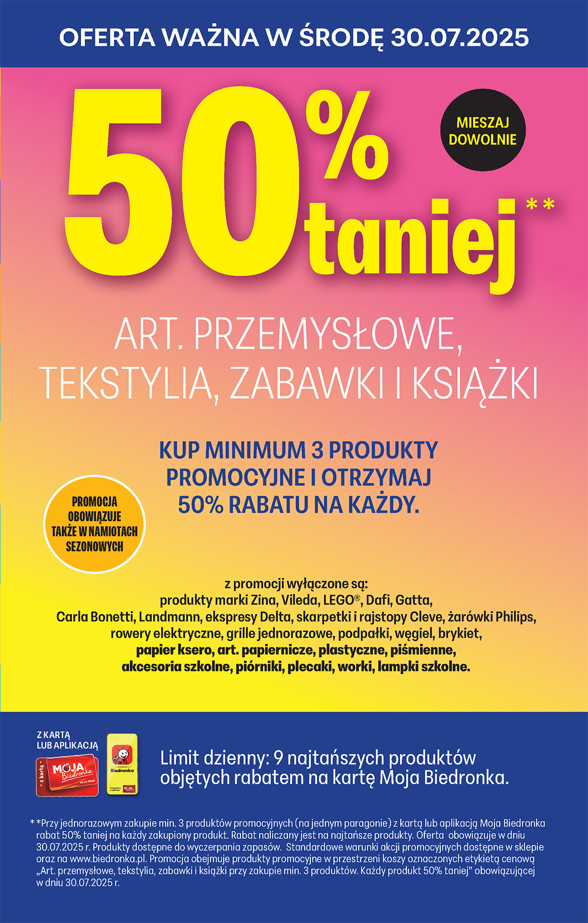 biedronka - Gazetka Biedronka ważna od 28.07. - 02.08. - page: 7 biedronka - Gazetka Biedronka ważna od 28.07. - 02.08. - page: 7