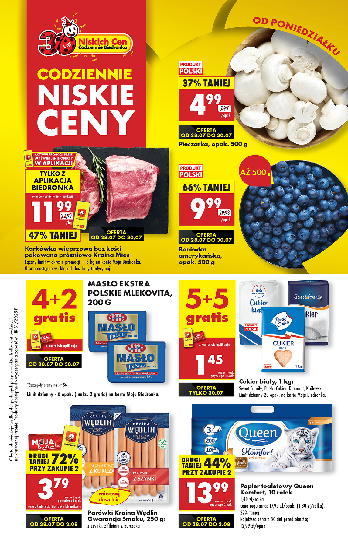 biedronka - Gazetka Biedronka ważna od 28.07. - 02.08.