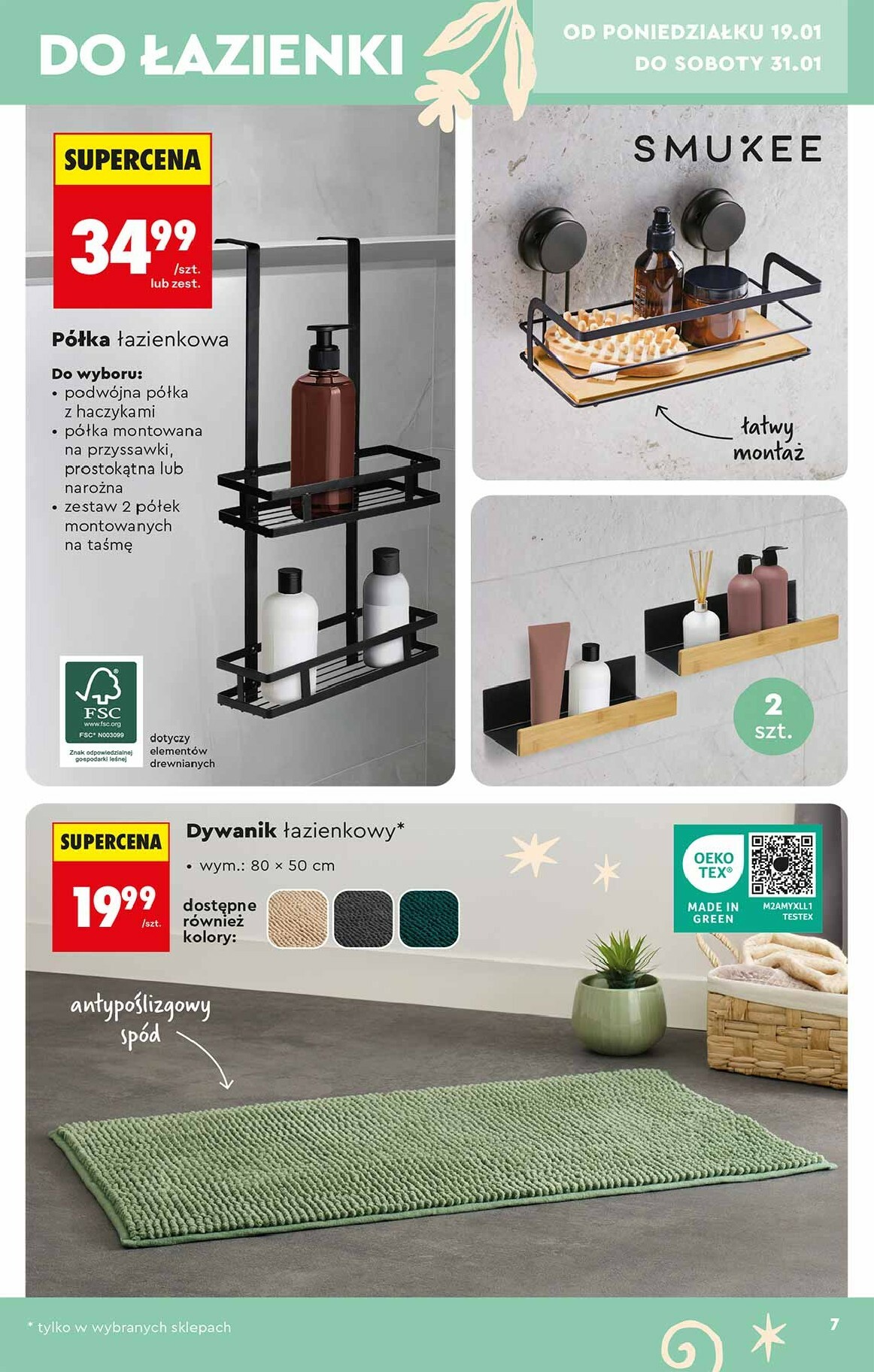 biedronka - Gazetka Biedronka - Hity i inspiracje - ważna od 17.01. do 31.01. - page: 7