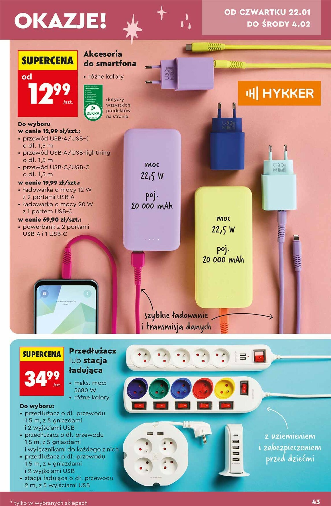 biedronka - Gazetka Biedronka - Hity i inspiracje - ważna od 17.01. do 31.01. - page: 43