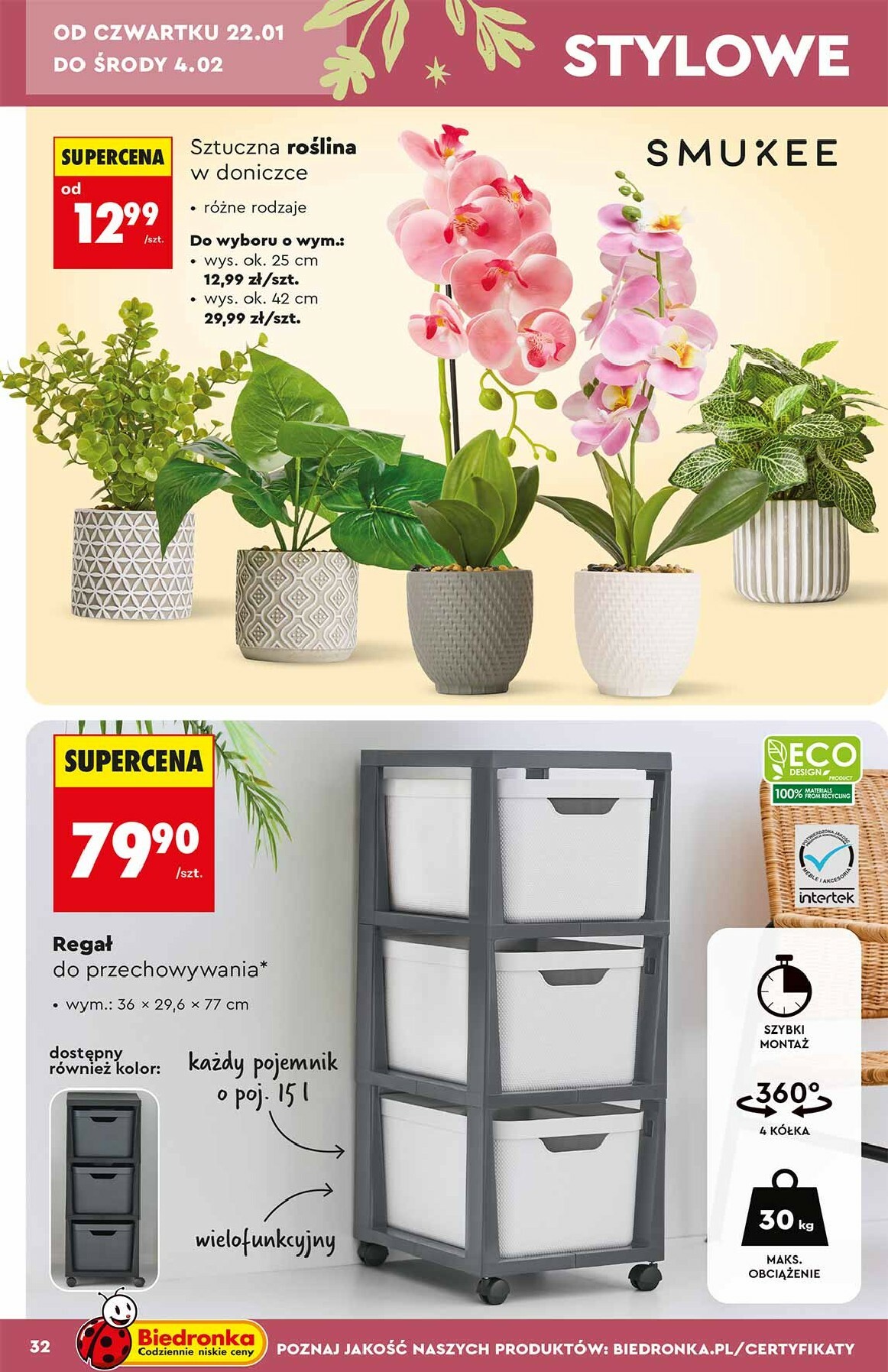 biedronka - Gazetka Biedronka - Hity i inspiracje - ważna od 17.01. do 31.01. - page: 32