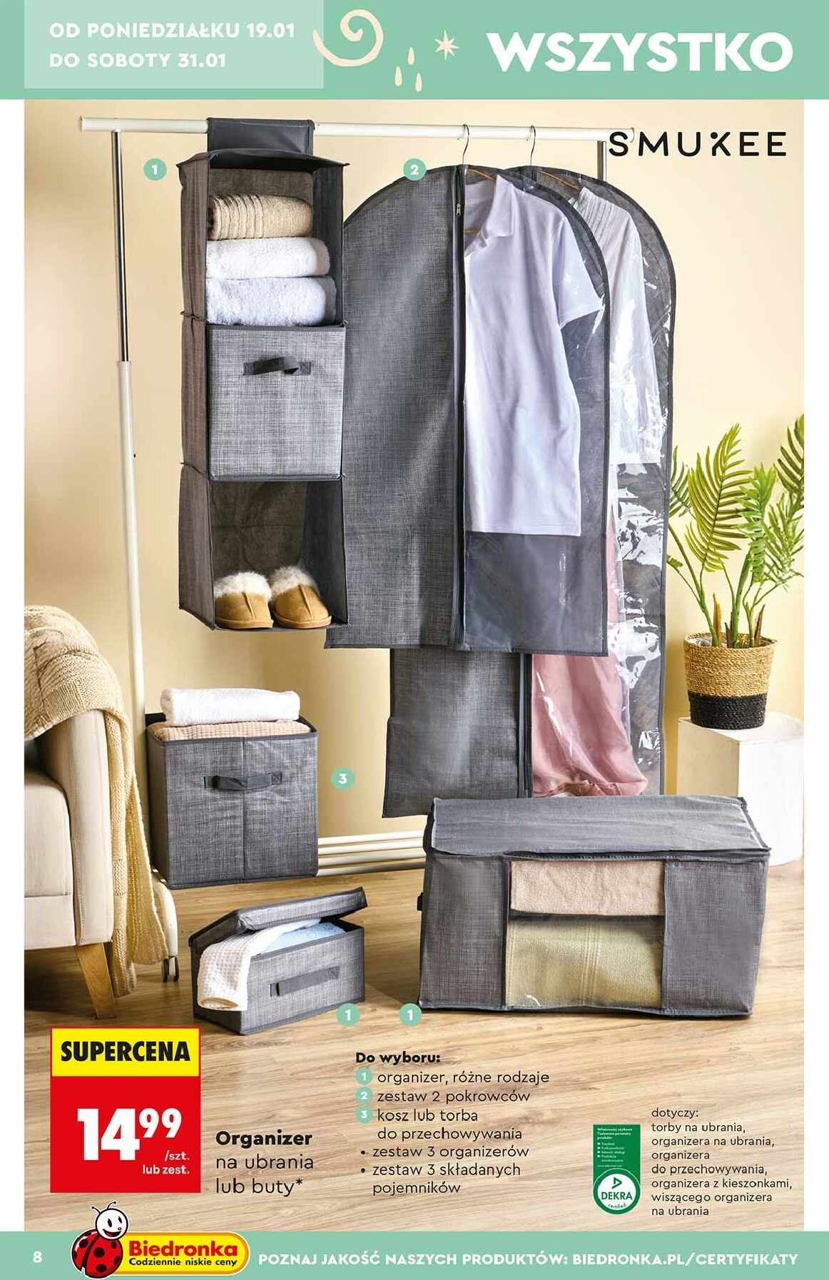 biedronka - Gazetka Biedronka - Hity i inspiracje - ważna od 17.01. do 31.01. - page: 8