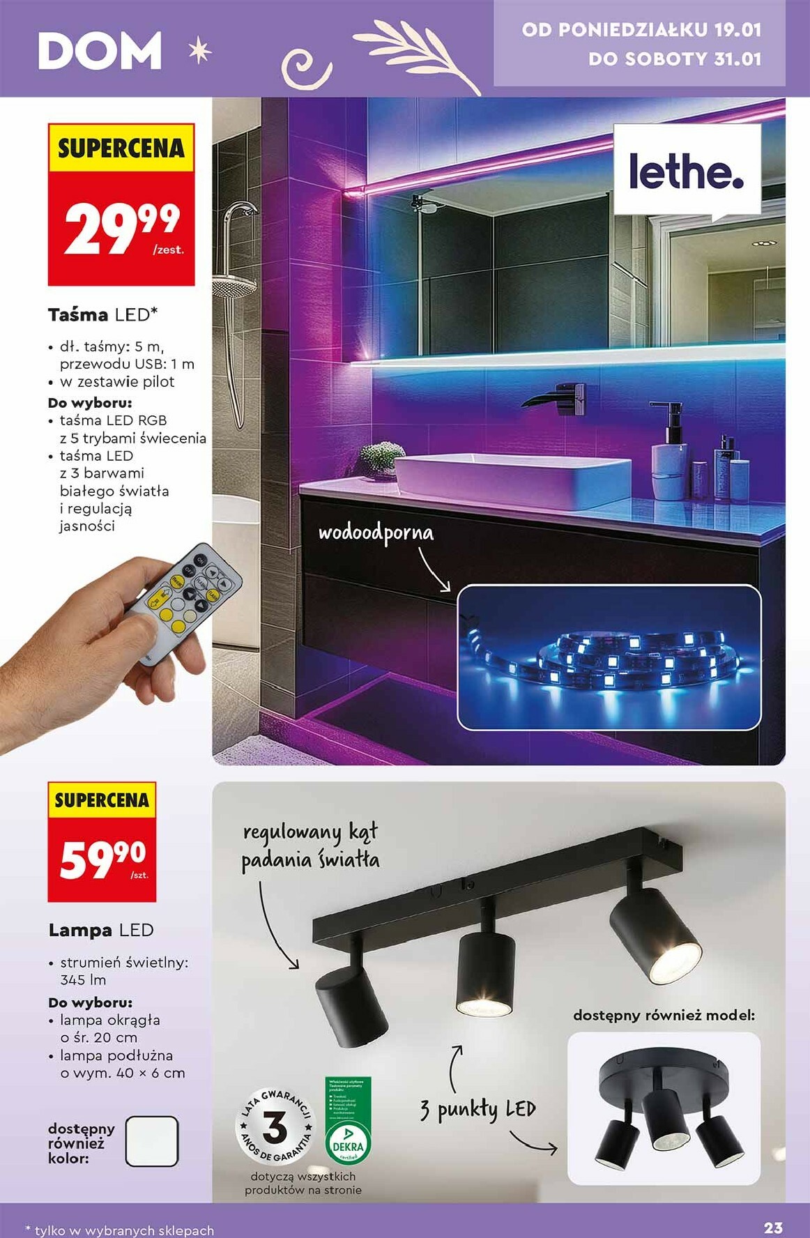 biedronka - Gazetka Biedronka - Hity i inspiracje - ważna od 17.01. do 31.01. - page: 23