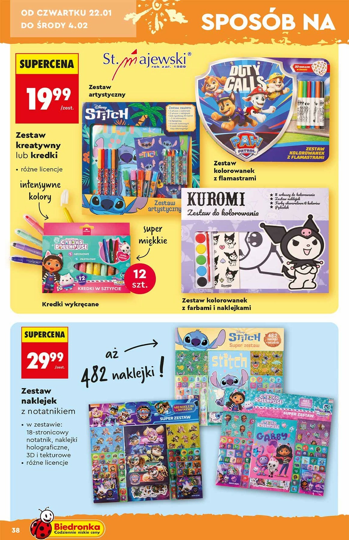 biedronka - Gazetka Biedronka - Hity i inspiracje - ważna od 17.01. do 31.01. - page: 38