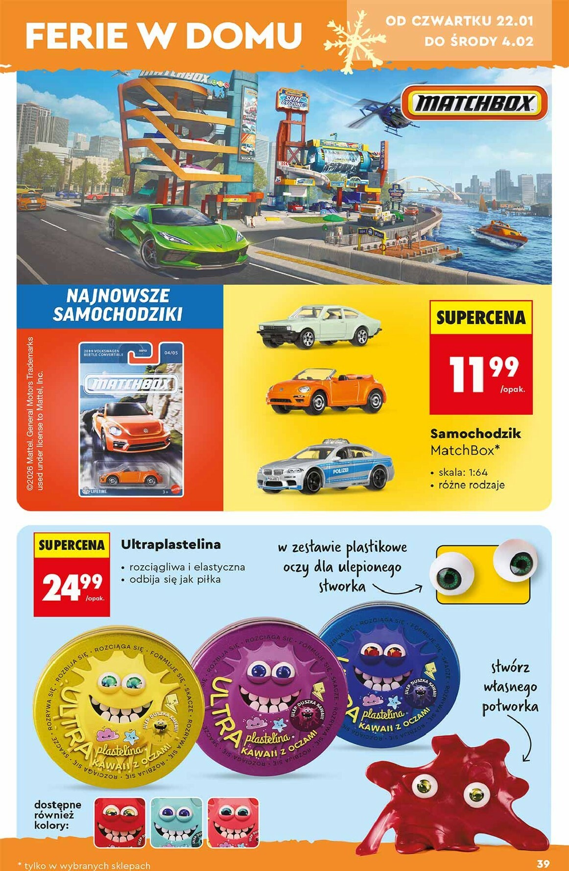 biedronka - Gazetka Biedronka - Hity i inspiracje - ważna od 17.01. do 31.01. - page: 39