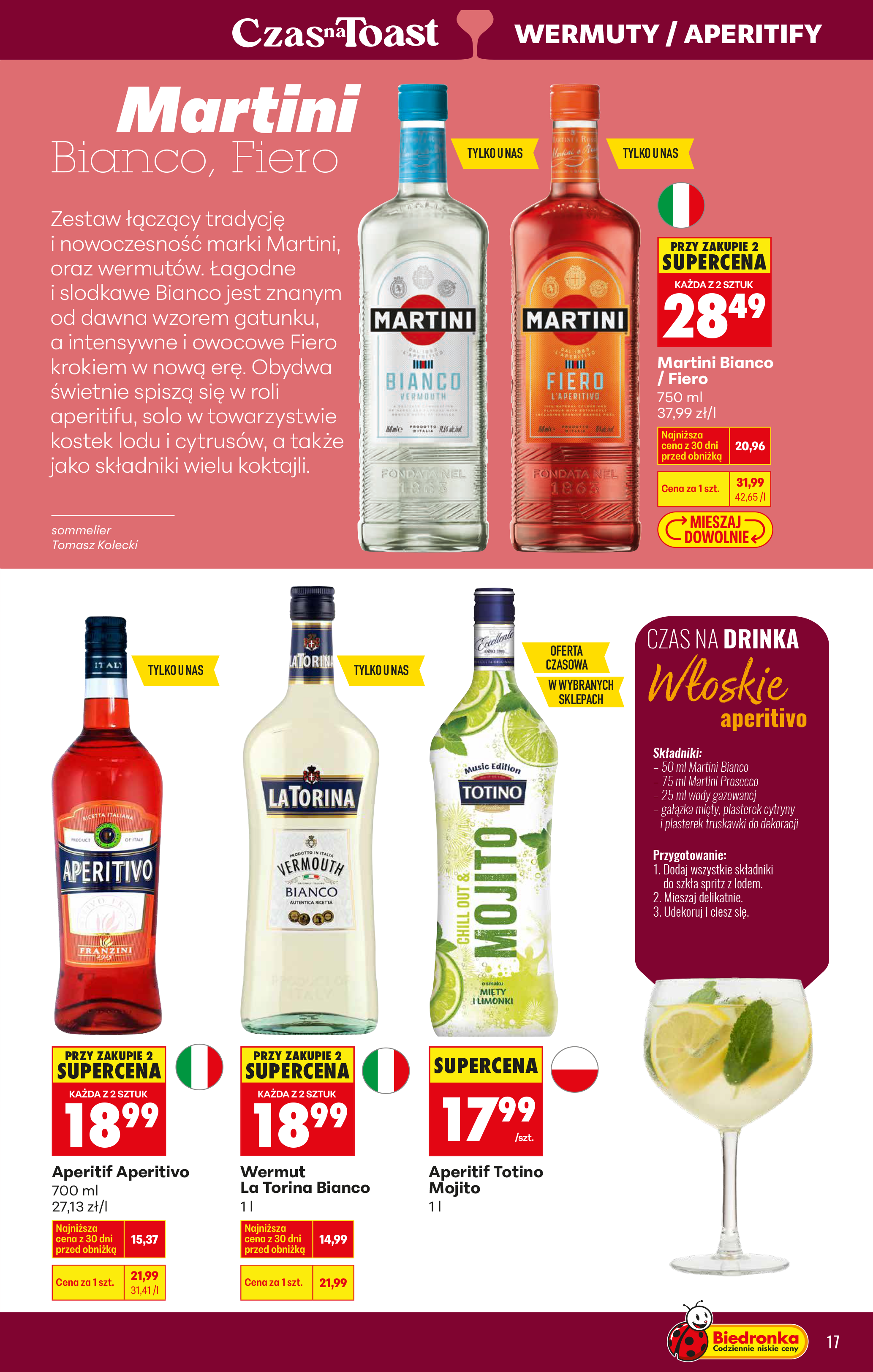 biedronka - Gazetka Biedronka - Alkohole - ważna od 26.01. do 07.02. - page: 17