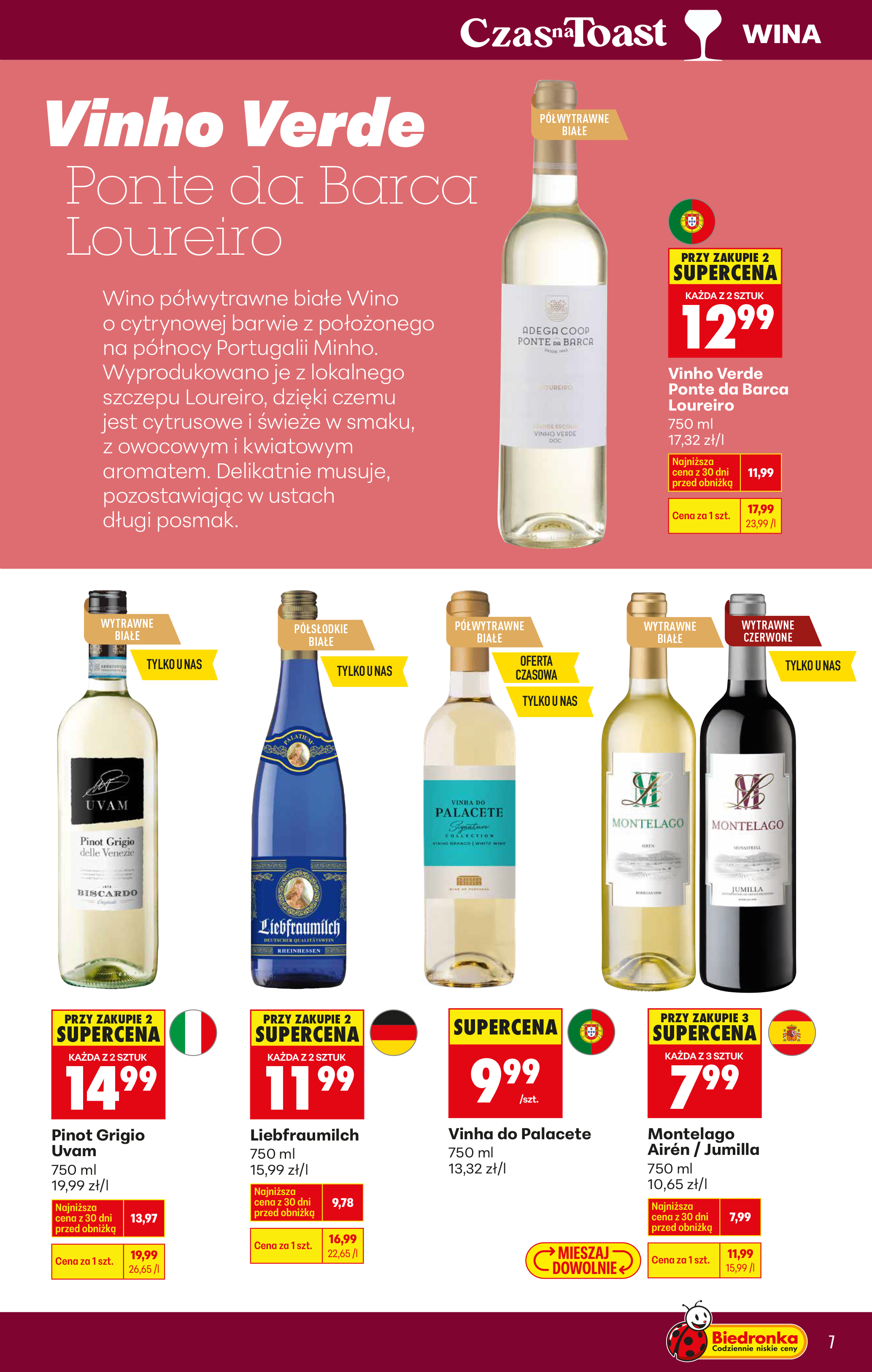 biedronka - Gazetka Biedronka - Alkohole - ważna od 26.01. do 07.02. - page: 7