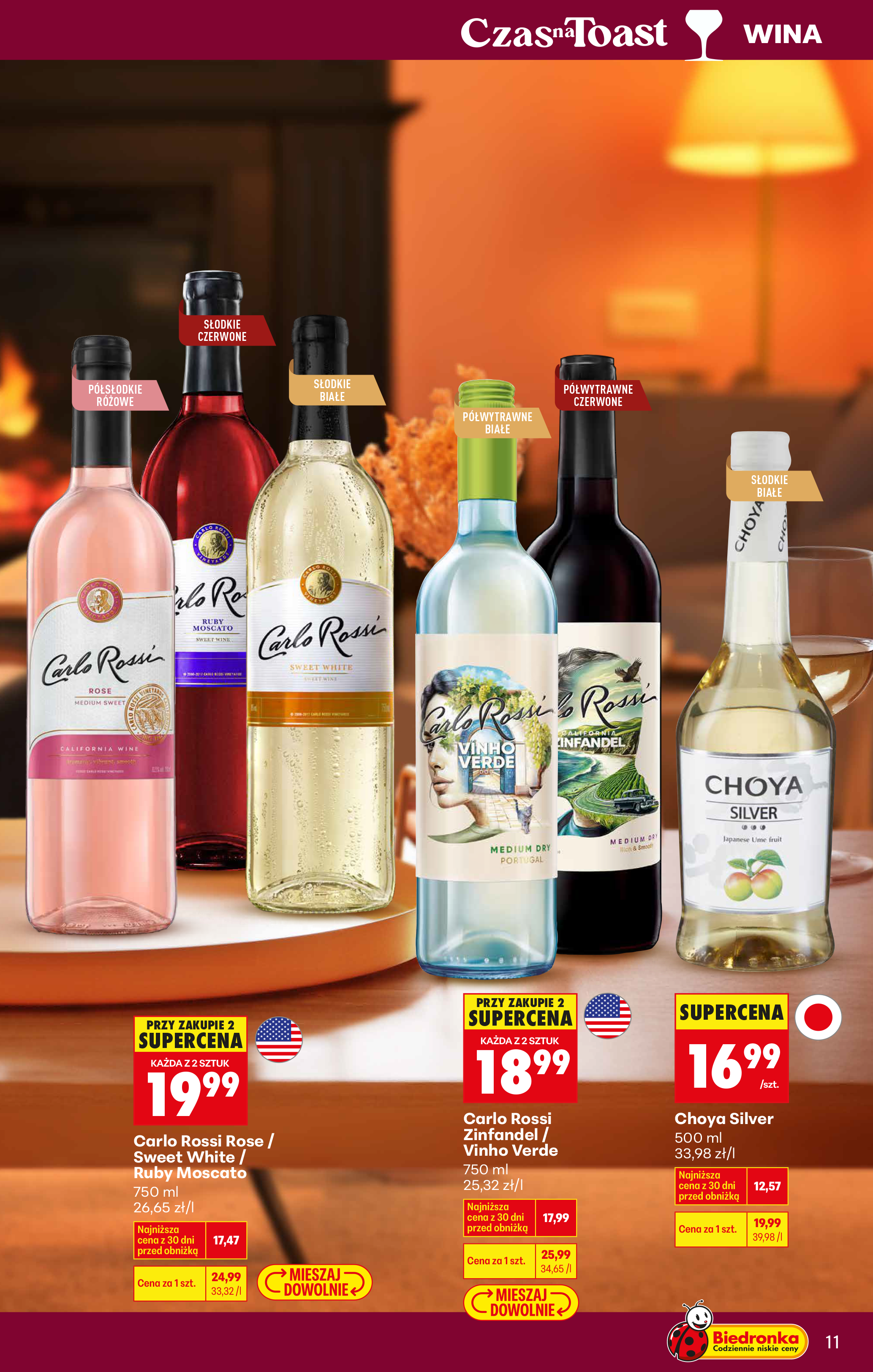 biedronka - Gazetka Biedronka - Alkohole - ważna od 26.01. do 07.02. - page: 11