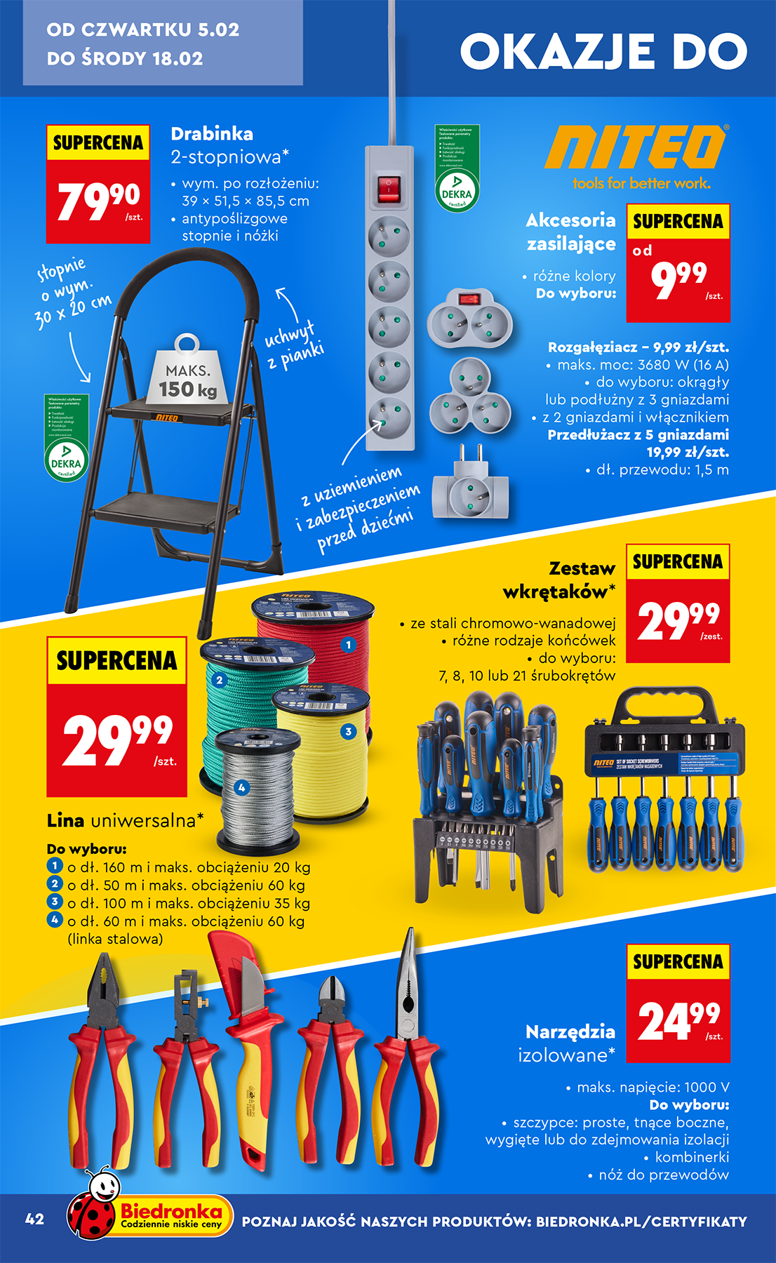 biedronka - Gazetka Biedronka - Hity i inspiracje - ważna od 31.01.2026 do 18.02.2026 - page: 44