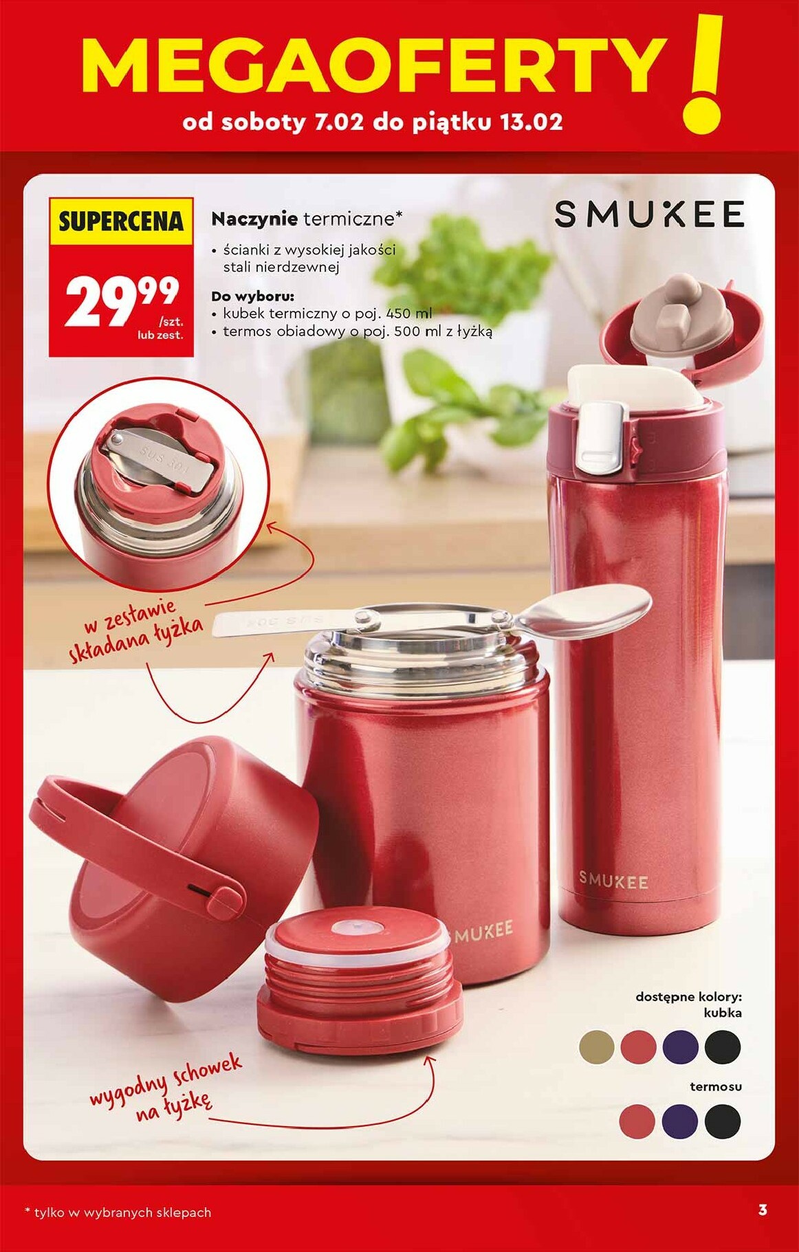 biedronka - Gazetka Biedronka - Hity i inspiracje - ważna od 07.02.2026 do 21.02.2026 - page: 3