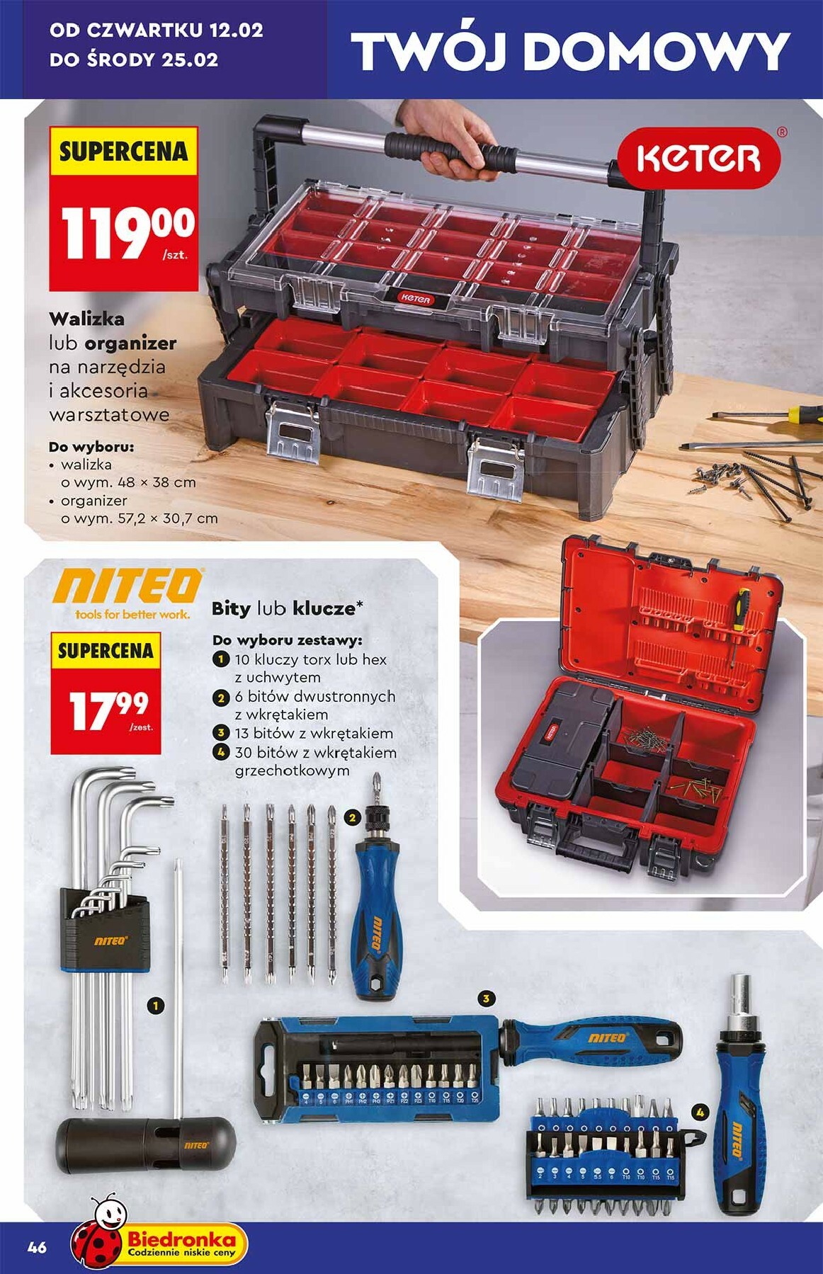 biedronka - Gazetka Biedronka - Hity i inspiracje - ważna od 07.02.2026 do 21.02.2026 - page: 46