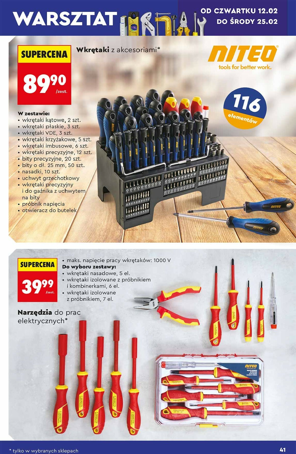 biedronka - Gazetka Biedronka - Hity i inspiracje - ważna od 07.02.2026 do 21.02.2026 - page: 41