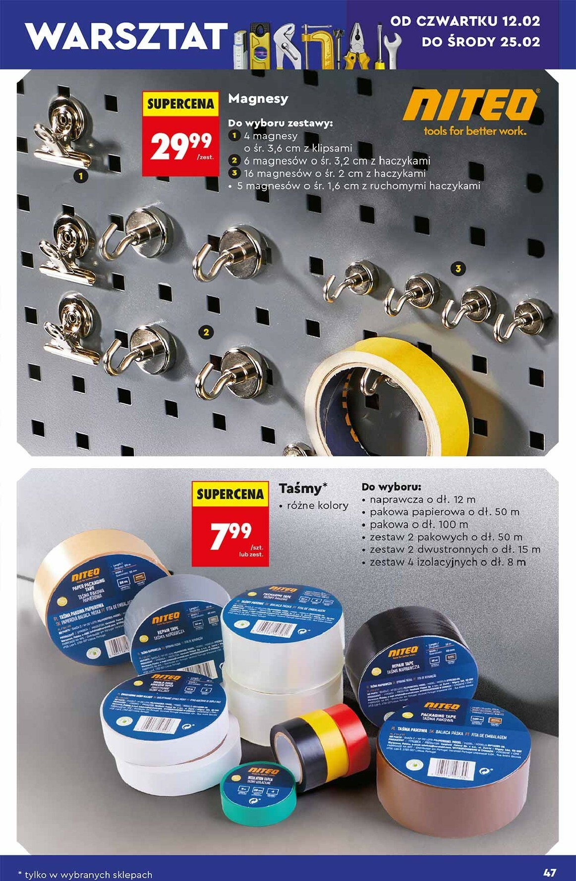 biedronka - Gazetka Biedronka - Hity i inspiracje - ważna od 07.02.2026 do 21.02.2026 - page: 47