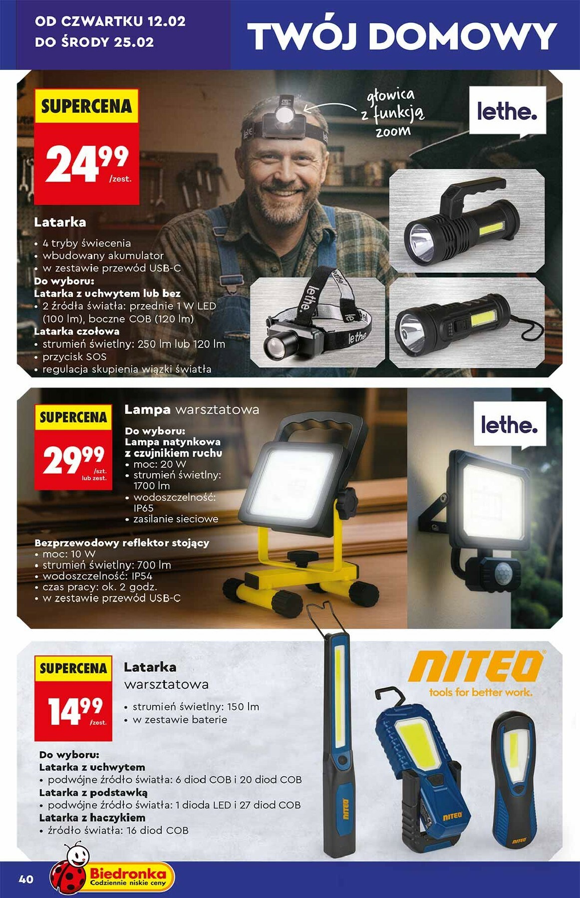 biedronka - Gazetka Biedronka - Hity i inspiracje - ważna od 07.02.2026 do 21.02.2026 - page: 40