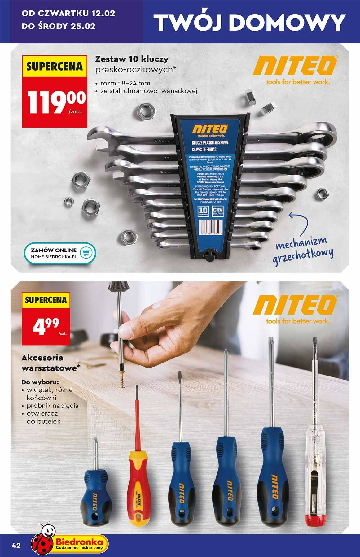 biedronka - Gazetka Biedronka - Hity i inspiracje - ważna od 07.02.2026 do 21.02.2026 - page: 42