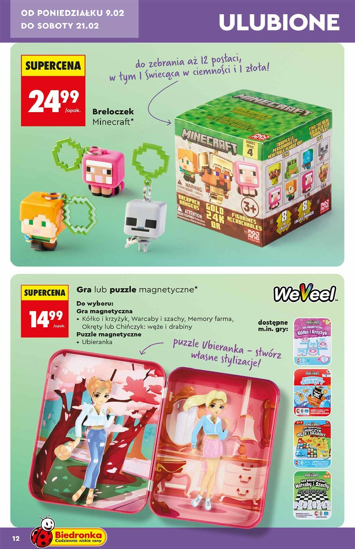 biedronka - Gazetka Biedronka - Hity i inspiracje - ważna od 07.02.2026 do 21.02.2026 - page: 12