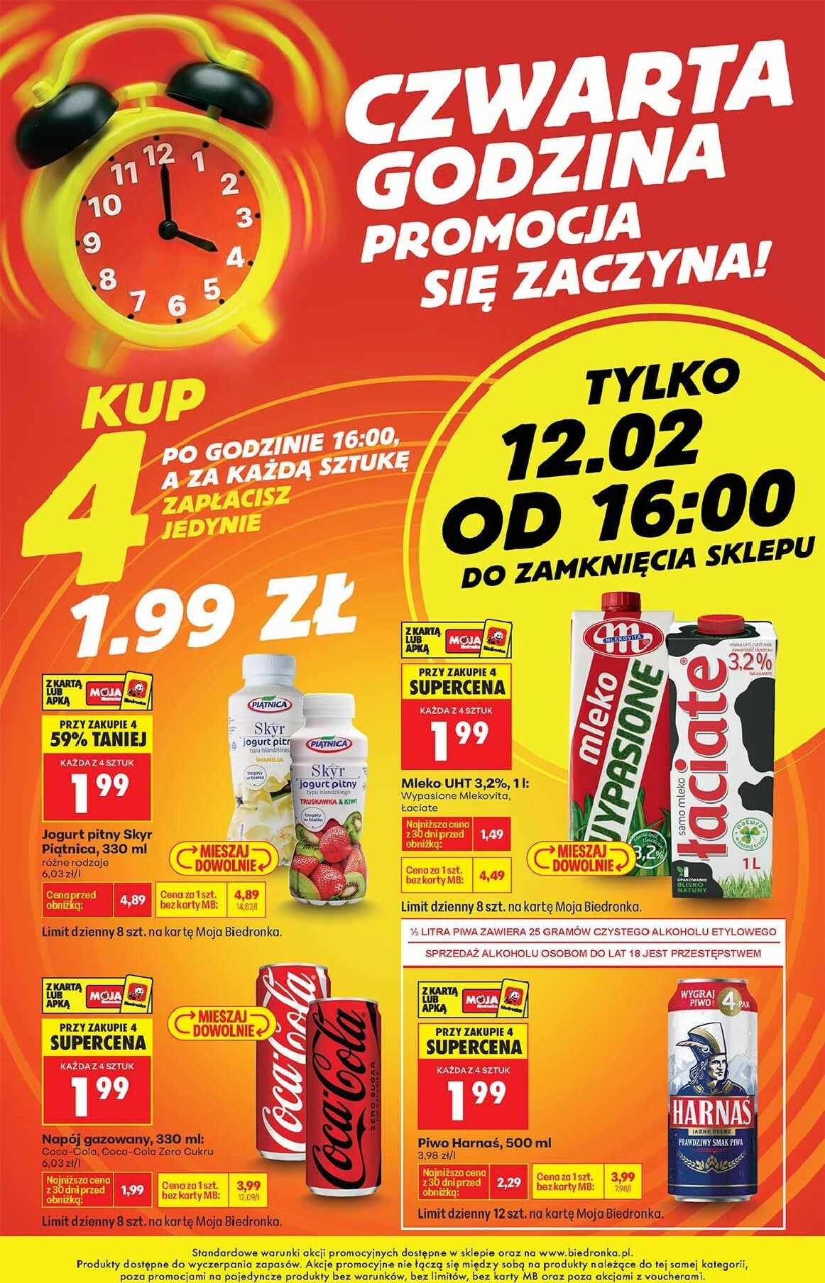 biedronka - Gazetka Biedronka - Rabatogodziny - ważna od 12.02.2026 - 12.02.2026 - page: 1