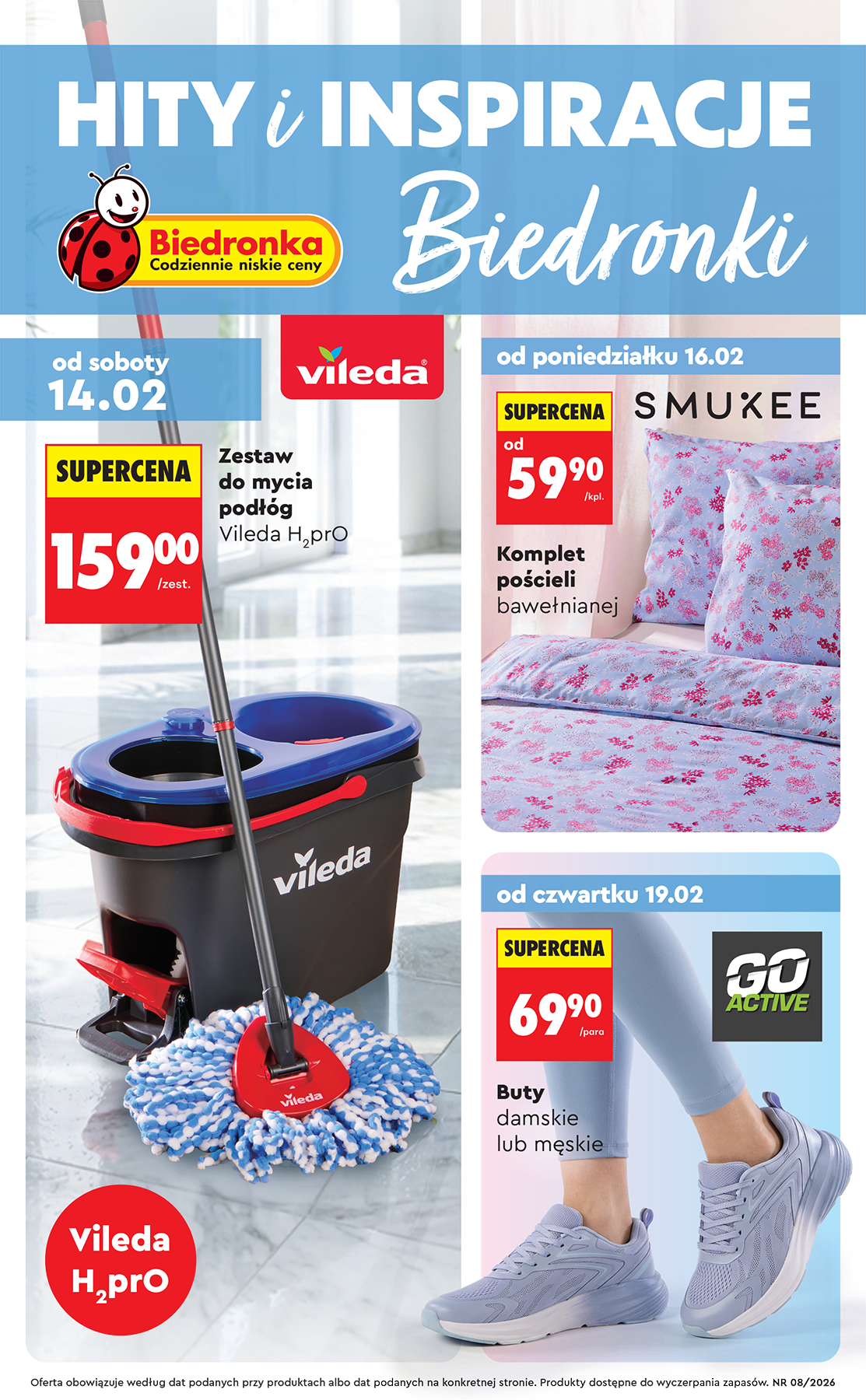 biedronka - Gazetka Biedronka - Hity i inspiracje - ważna od 14.02.2026 do 28.02.2026