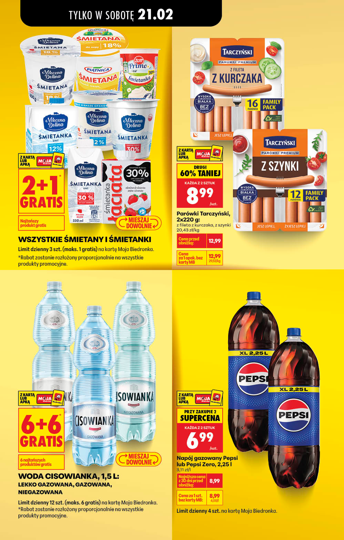 biedronka - Gazetka Biedronka - Najtańsza sobota - ważna od 21.02.2026 - 21.02.2026 - page: 3