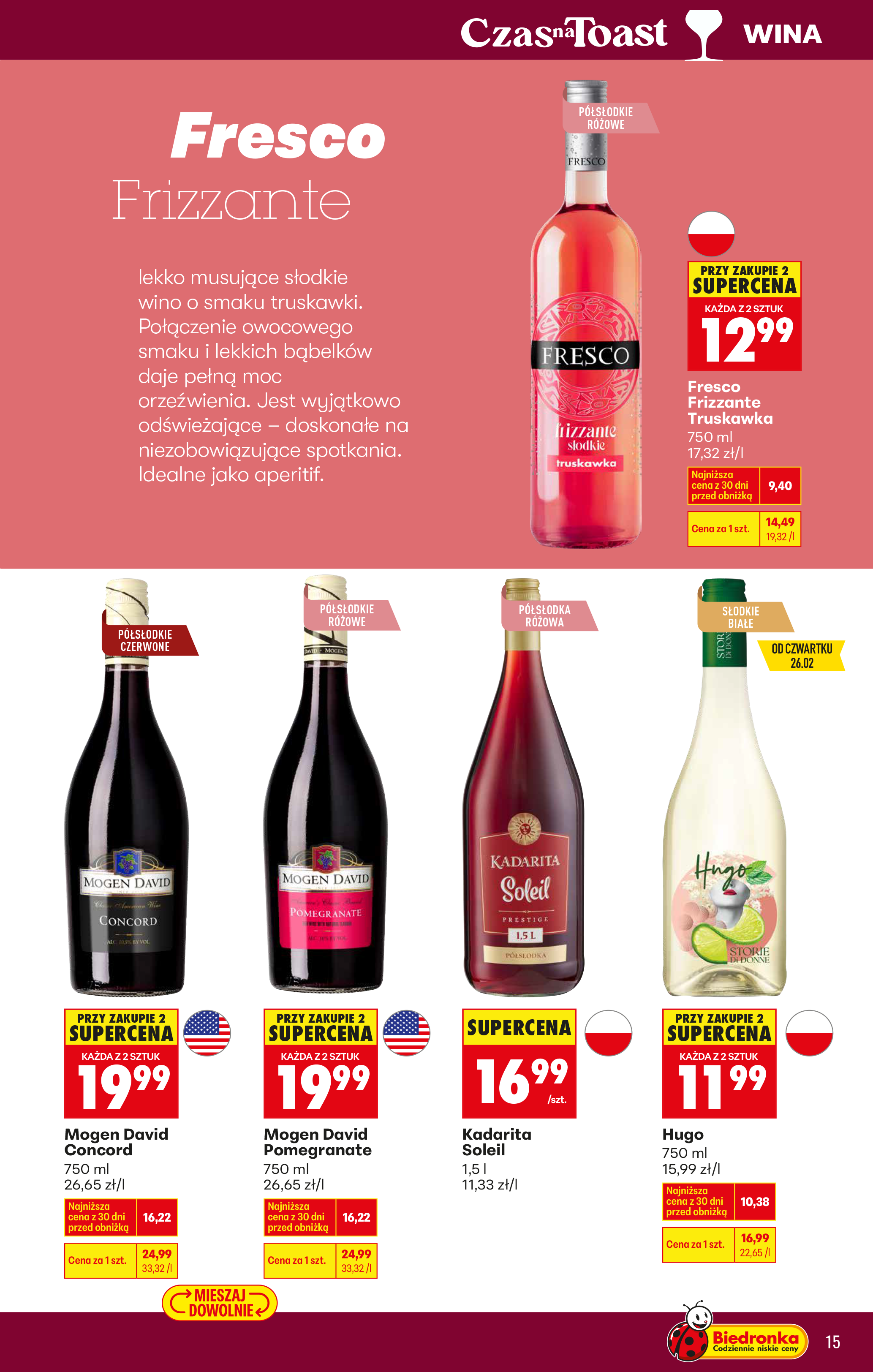 biedronka - Gazetka Biedronka - Alkohole - ważna od 23.02.2026 do 07.03.2026 - page: 19