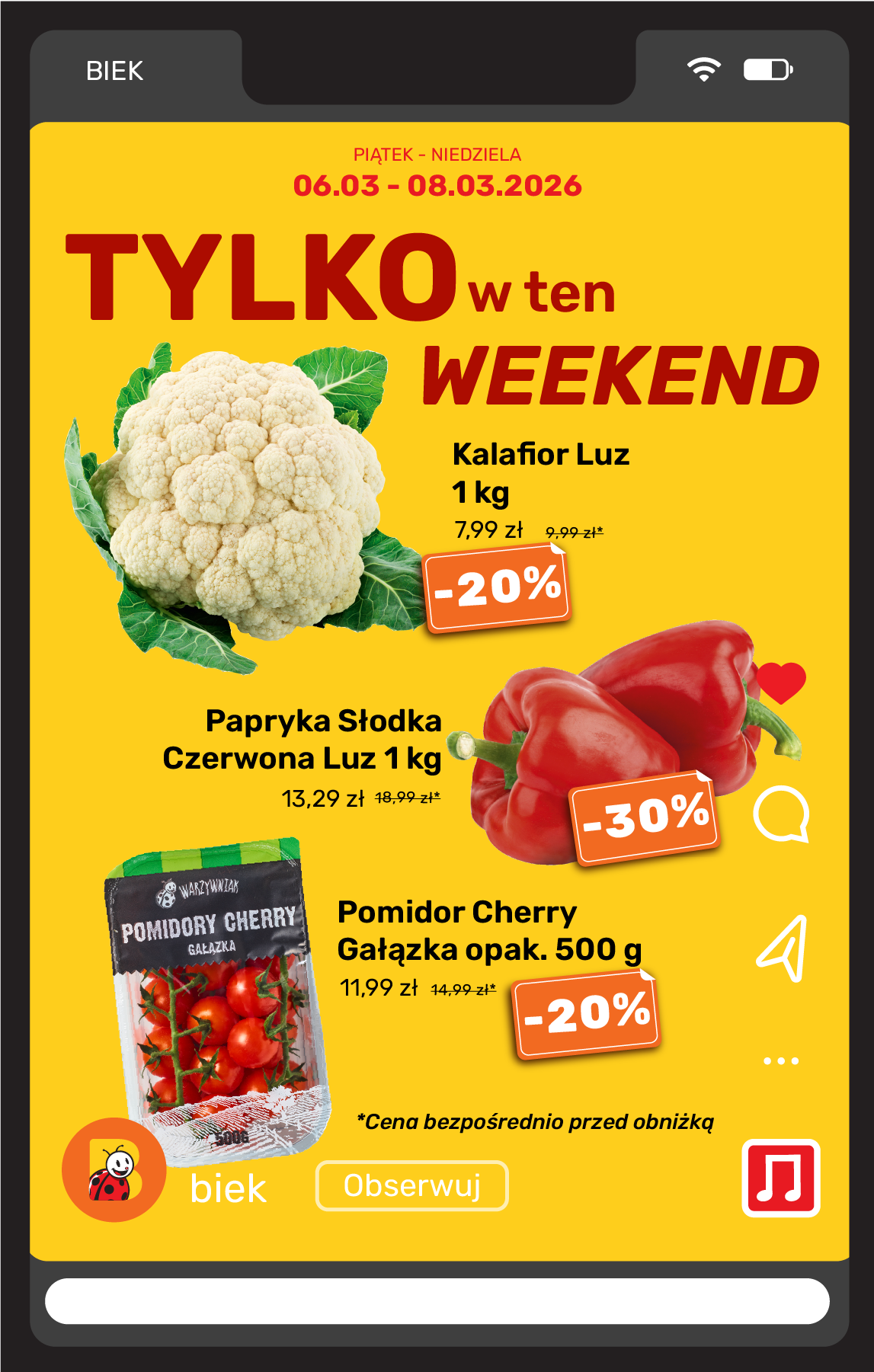 biedronka - Gazetka Biedronka - Exspress - ważna od 06.03.2026 do 08.03.2026 - page: 4