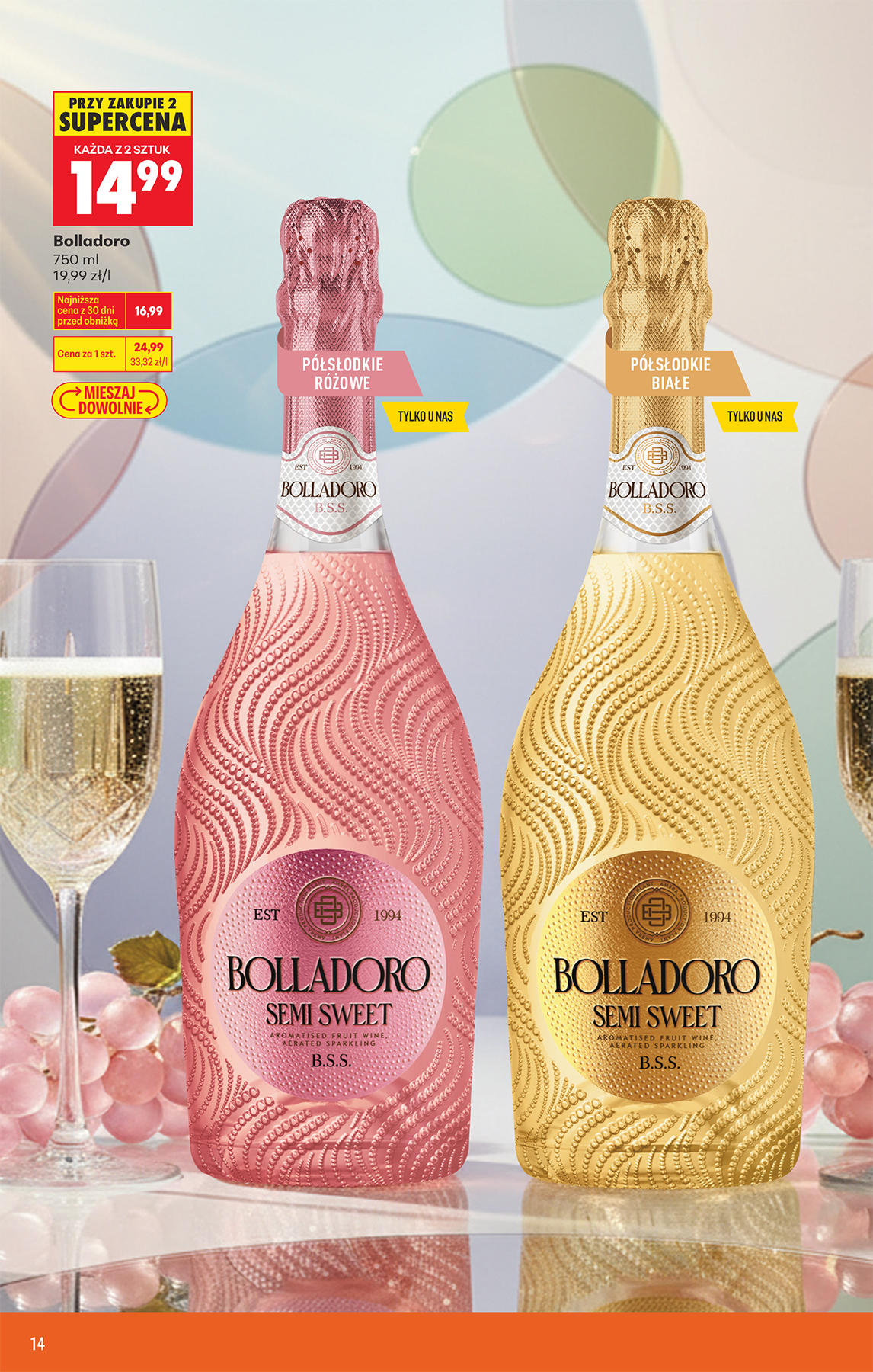 biedronka - Gazetka Biedronka - Czas na toast - ważna od 09.03.2026 do 21.03.2026 - page: 14