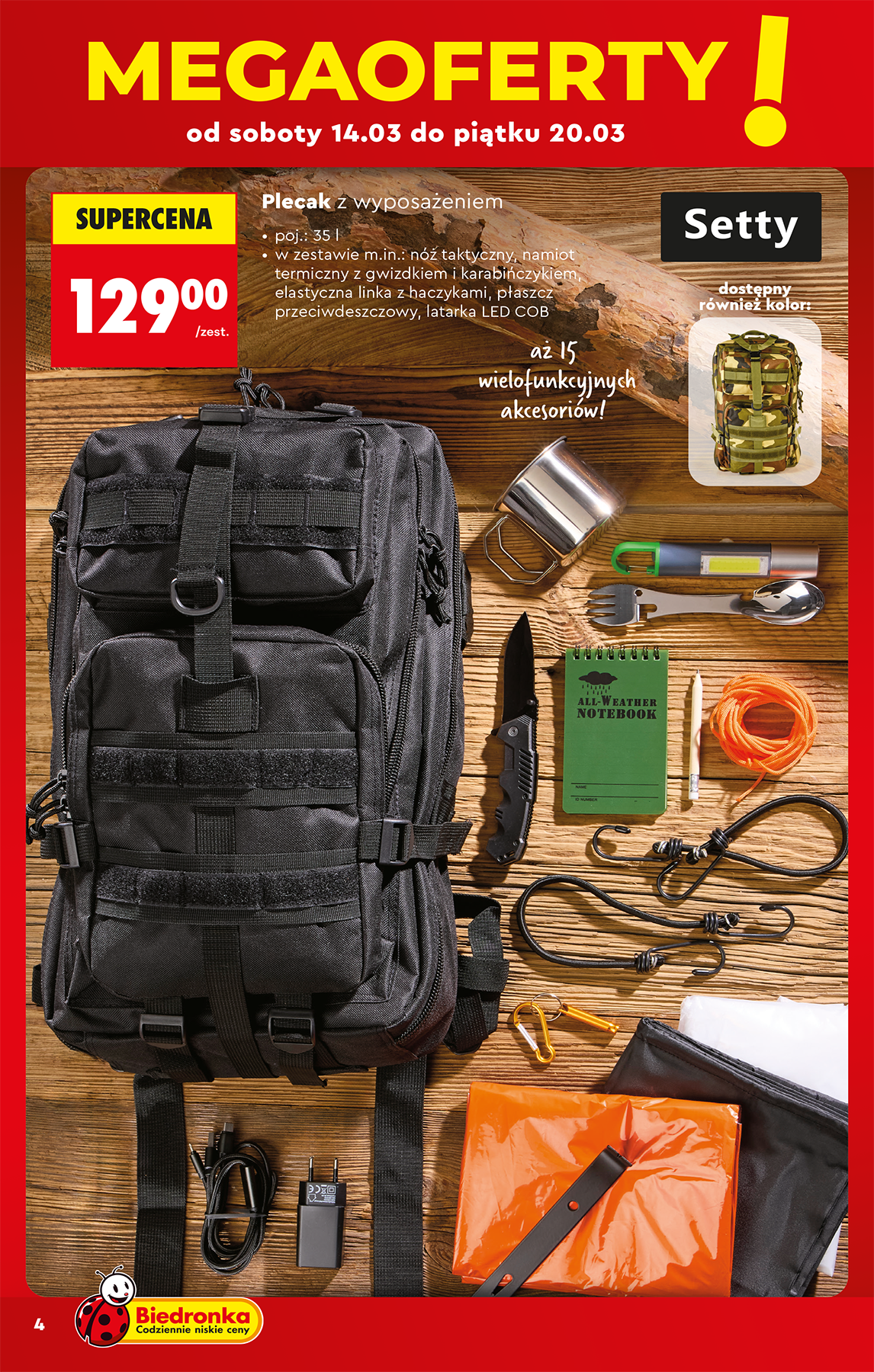 biedronka - Gazetka Biedronka - Hity i inspiracje - ważna od 14.03.2026 do 29.03.2026 - page: 6