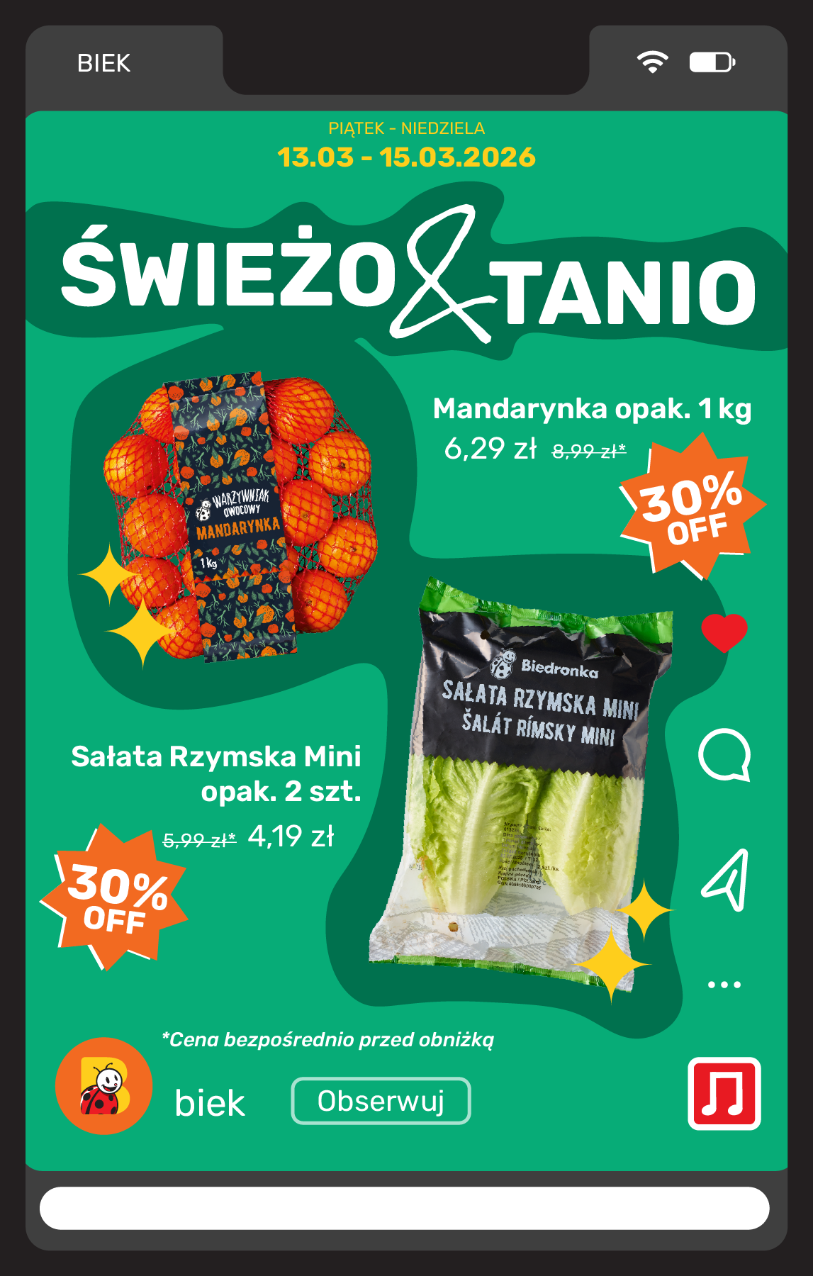 biedronka - Gazetka Biedronka - Express - ważna od 13.03.2026 do 15.03.2026 - page: 4