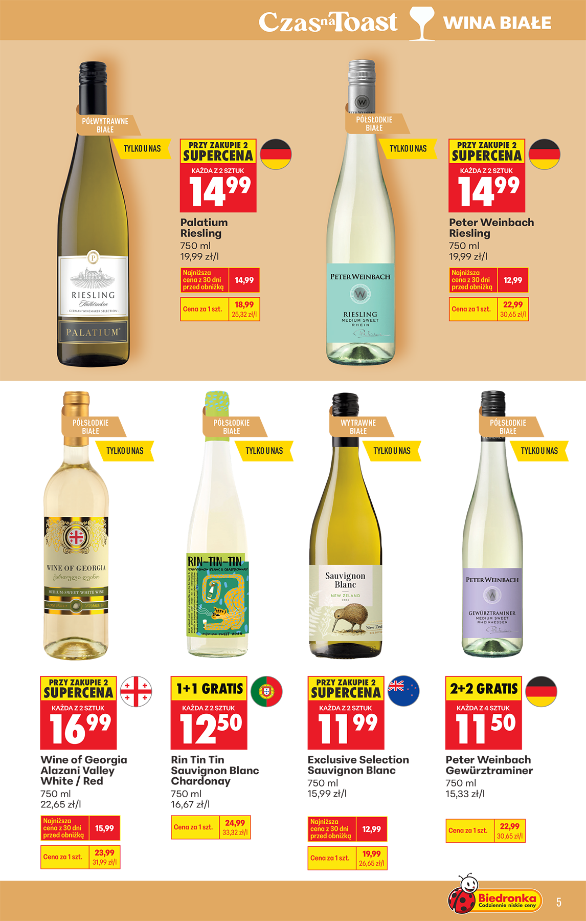 biedronka - Gazetka Biedronka - Alkohole - ważna od 07.04.2026 do 18.04.2026 - page: 5