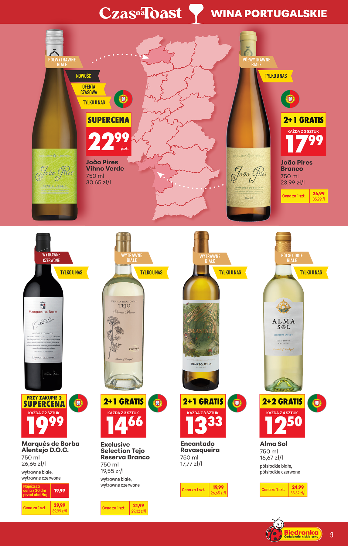 biedronka - Gazetka Biedronka - Alkohole - ważna od 07.04.2026 do 18.04.2026 - page: 9
