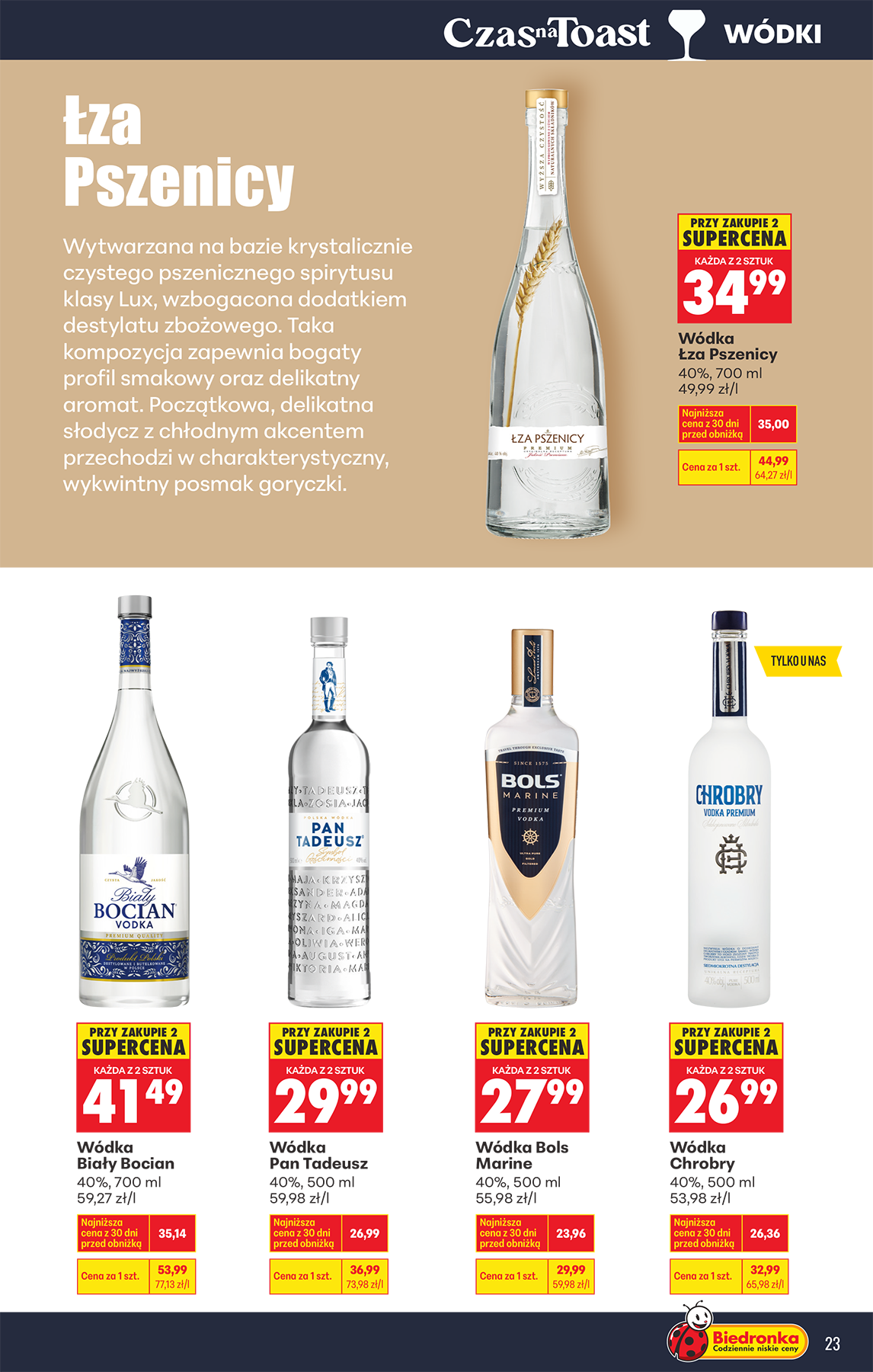 biedronka - Gazetka Biedronka - Alkohole - ważna od 07.04.2026 do 18.04.2026 - page: 23