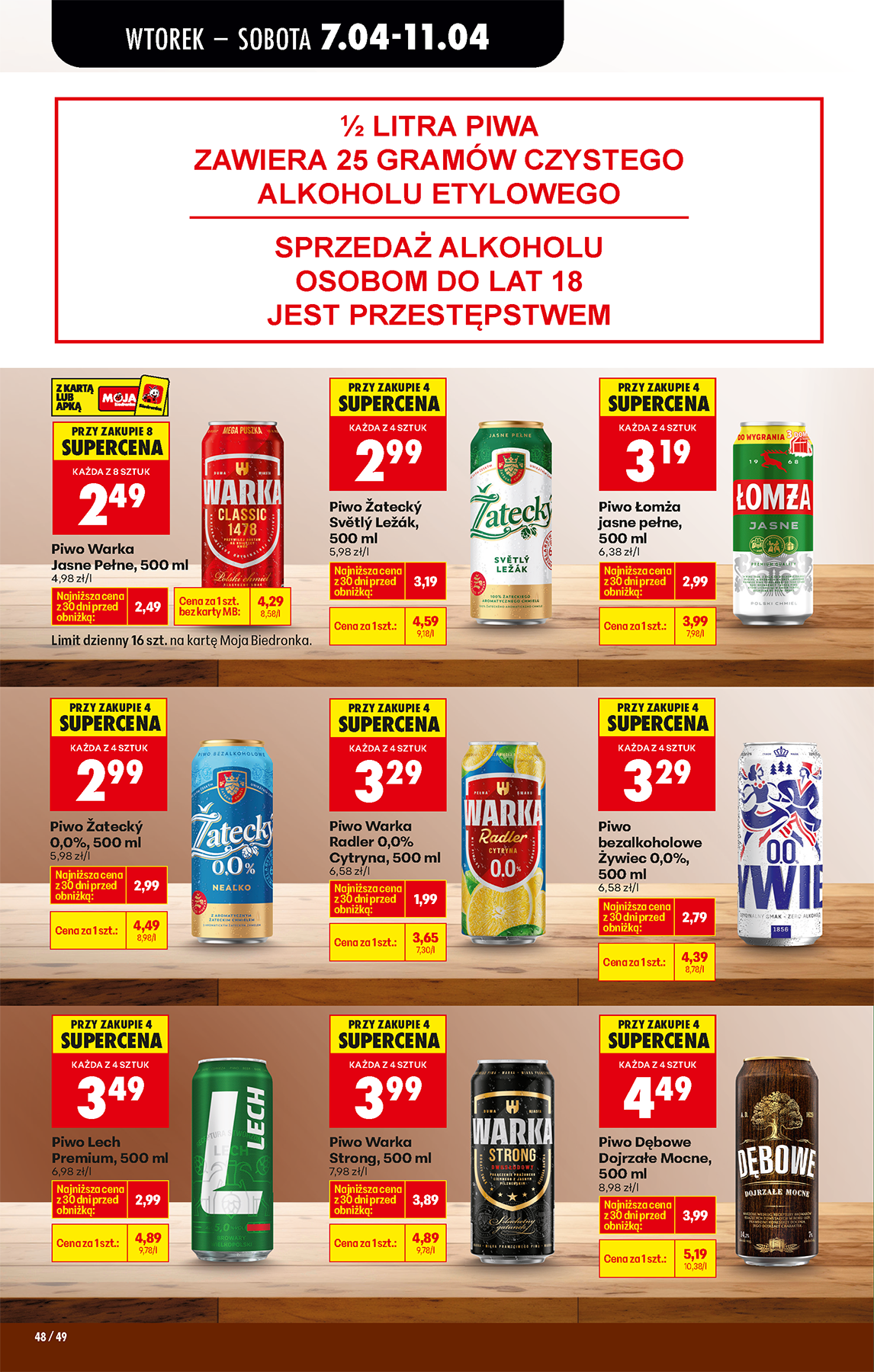 biedronka - Gazetka Biedronka - ważna od 07.04.2026 do 11.04.2026 - page: 62