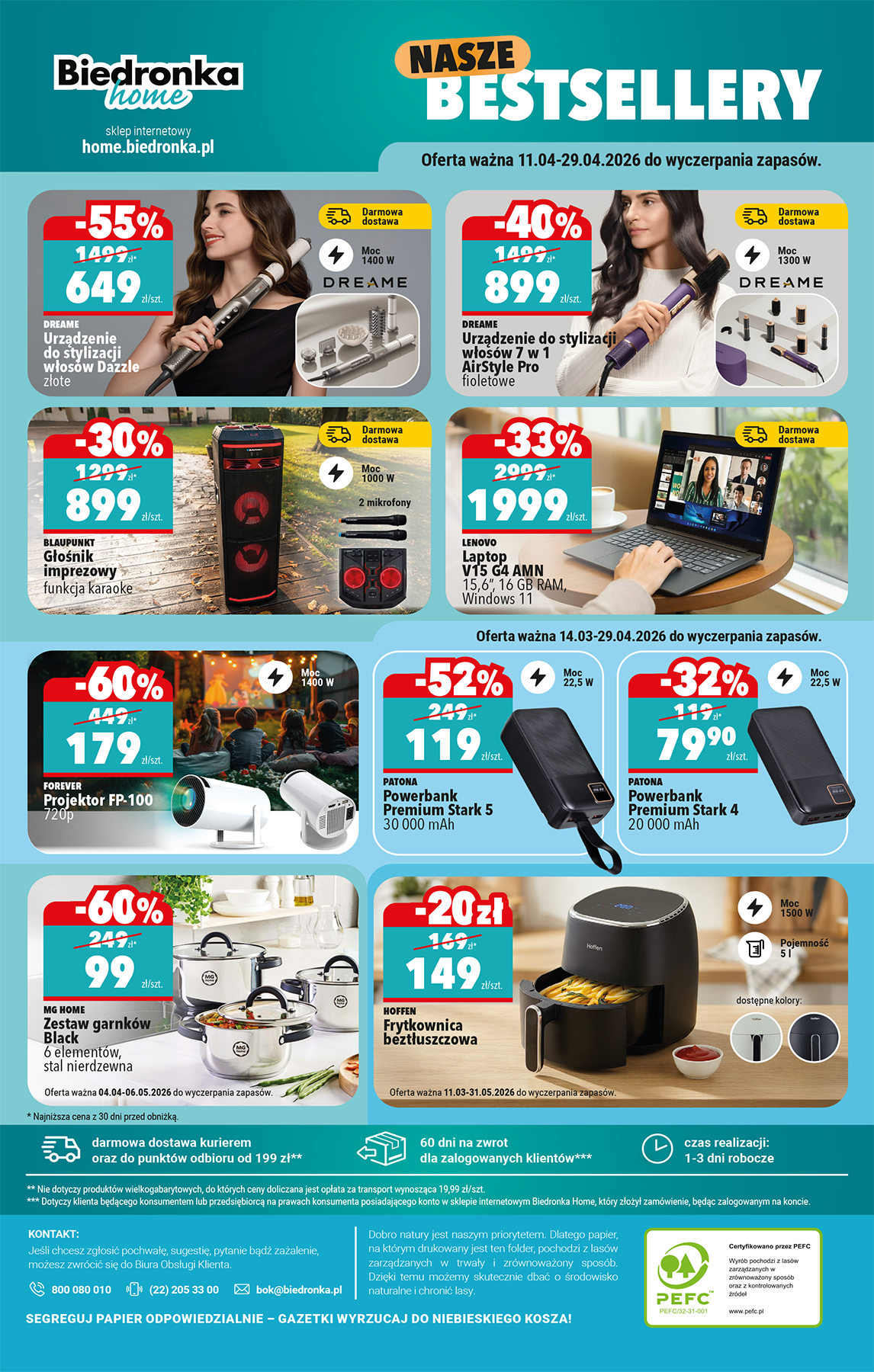 biedronka - Nowa gazetka Biedronka - Hity i inspiracje ważna od 11.04.2026 do 29.04.2026 - page: 46