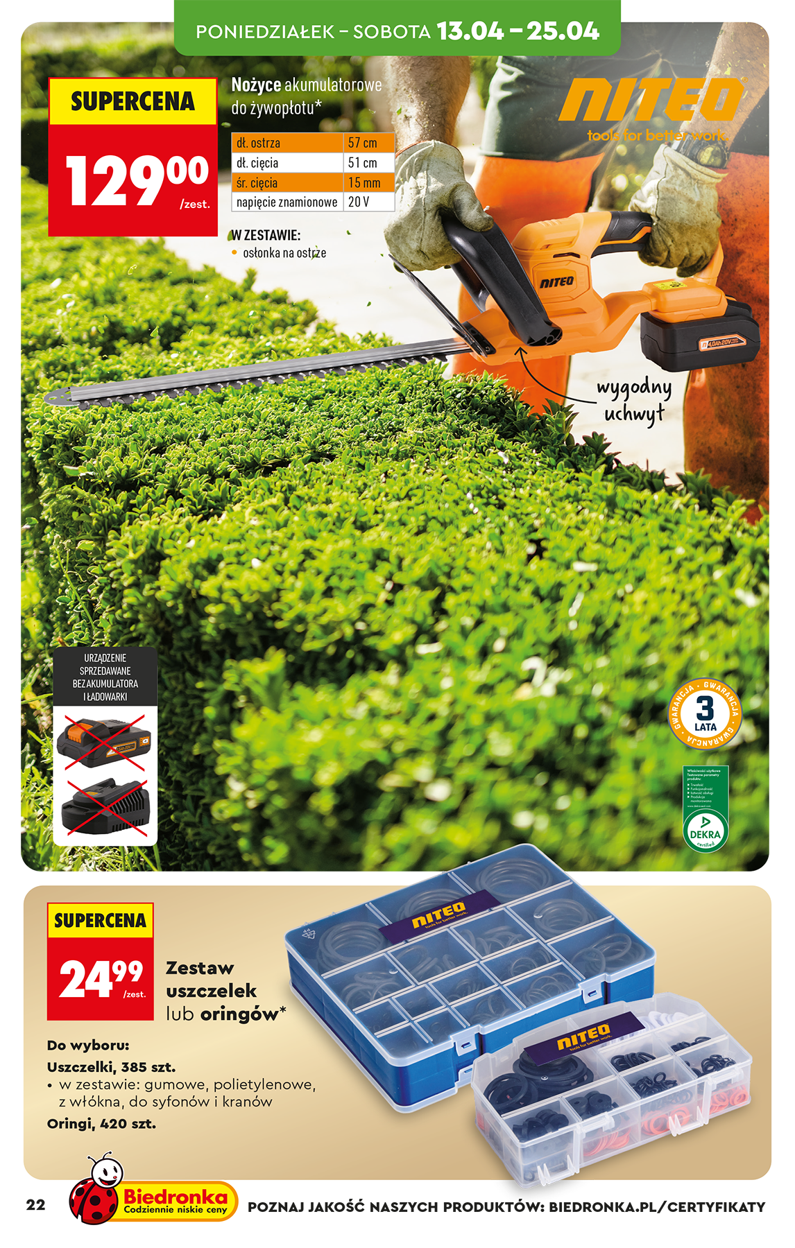 biedronka - Nowa gazetka Biedronka - Hity i inspiracje ważna od 11.04.2026 do 29.04.2026 - page: 24