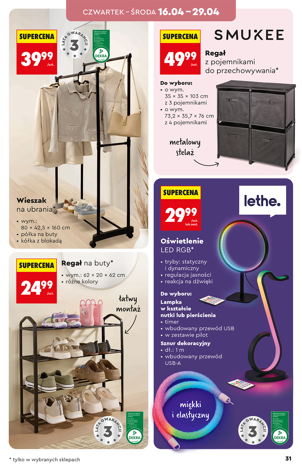 biedronka - Nowa gazetka Biedronka - Hity i inspiracje ważna od 11.04.2026 do 29.04.2026 - page: 33