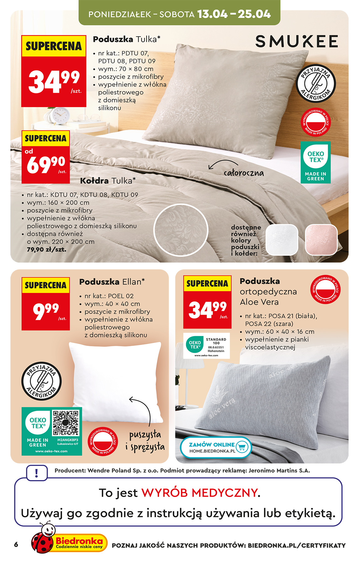 biedronka - Nowa gazetka Biedronka - Hity i inspiracje ważna od 11.04.2026 do 29.04.2026 - page: 8