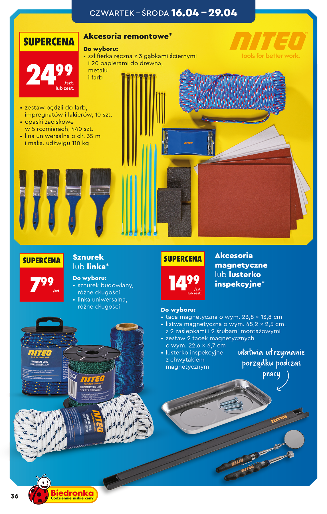 biedronka - Nowa gazetka Biedronka - Hity i inspiracje ważna od 11.04.2026 do 29.04.2026 - page: 38