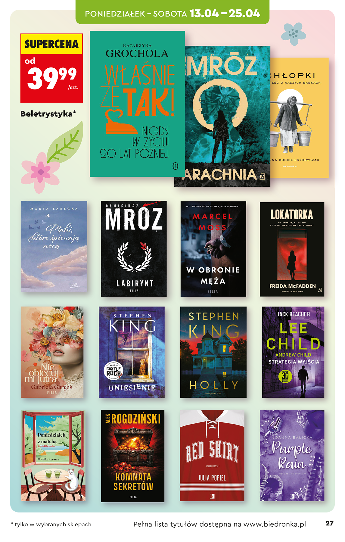 biedronka - Nowa gazetka Biedronka - Hity i inspiracje ważna od 11.04.2026 do 29.04.2026 - page: 29